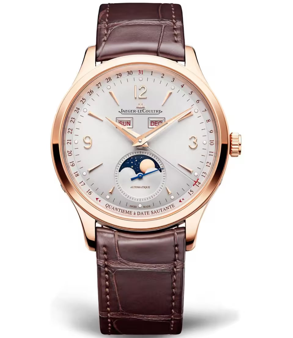 Master Control 40 mm Automatic Pink Gold Calendar Moon Phase Watch Jaeger-LeCoultre
