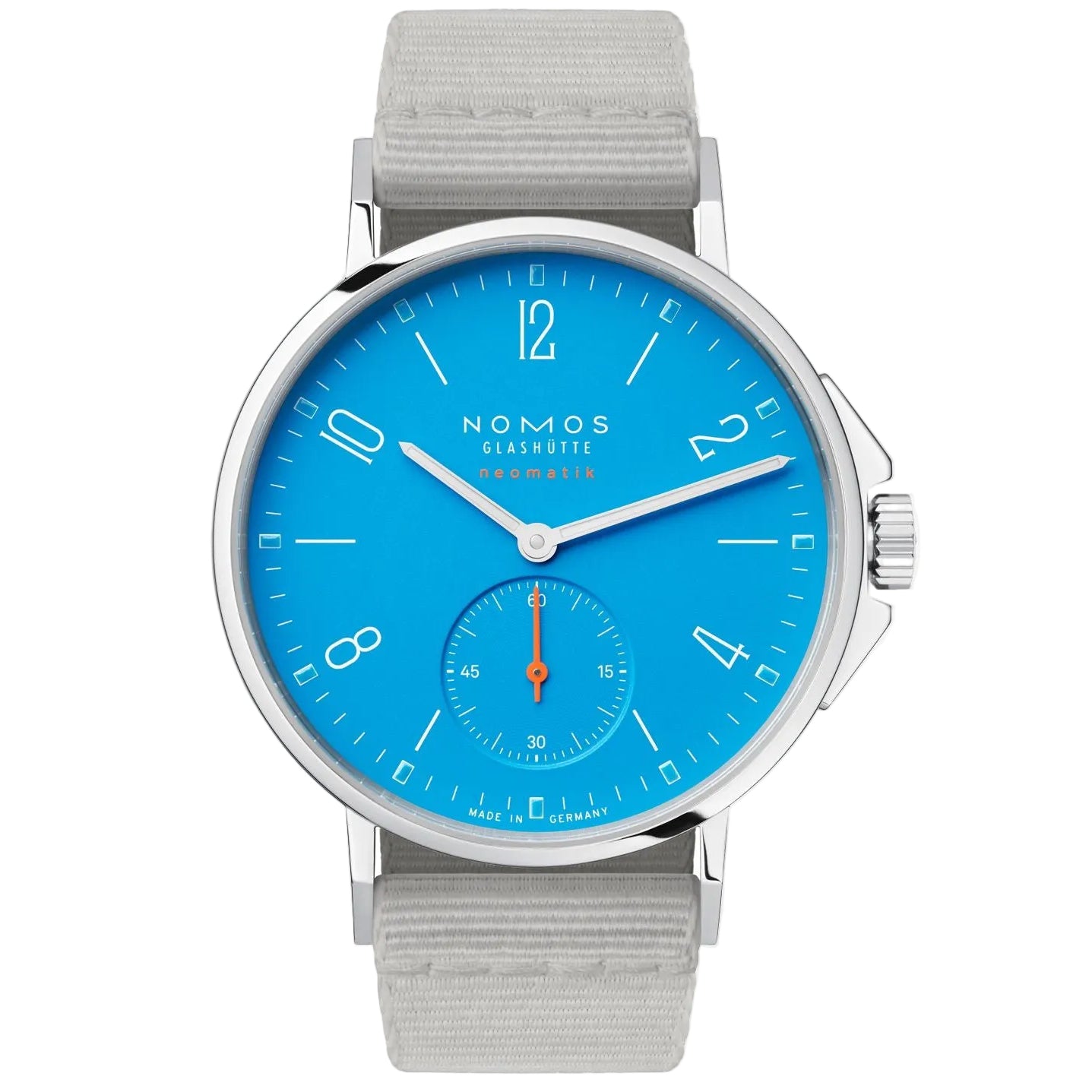 Ahoi neomatik siren blue NOMOS Glashütte