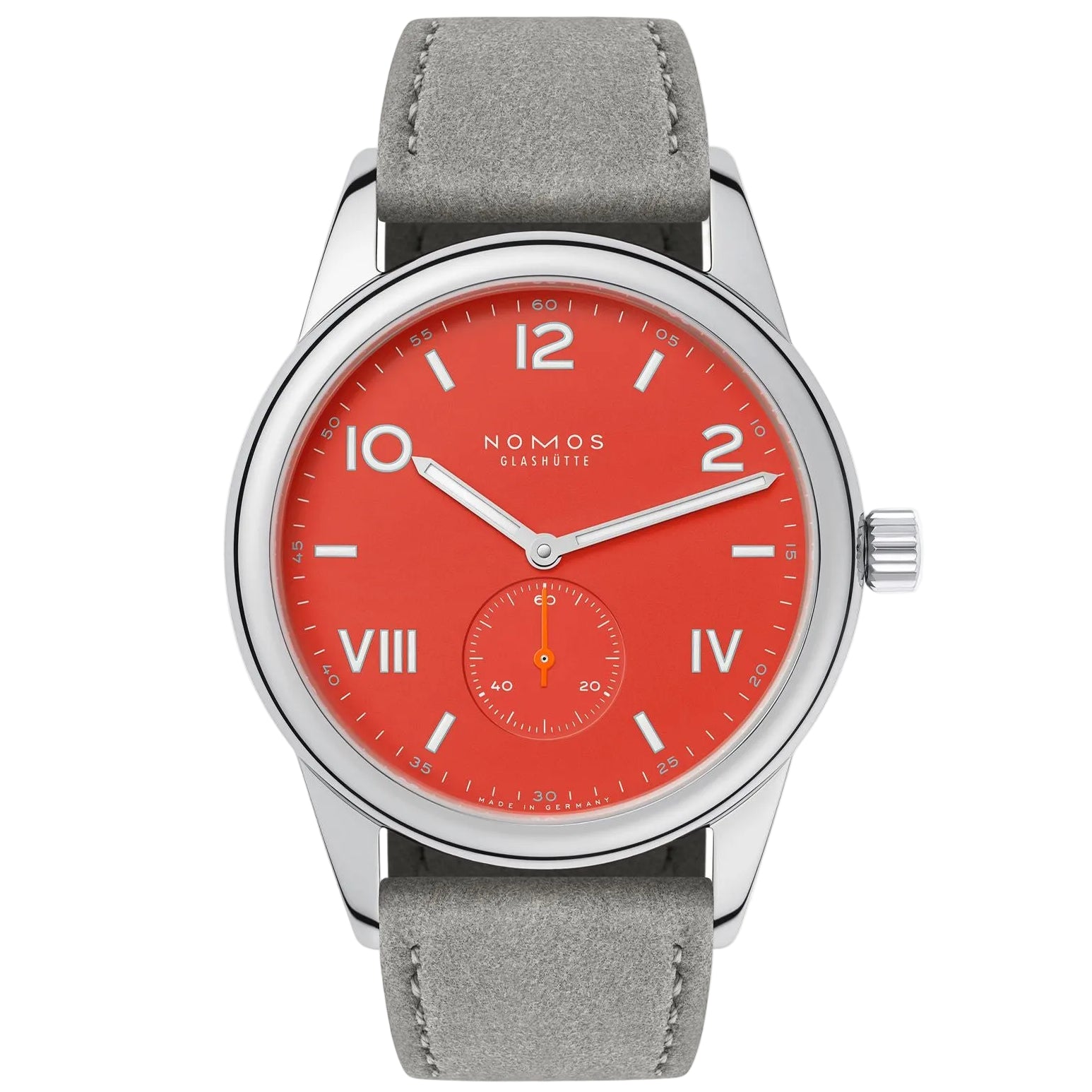 Club Campus 38 nonstop red NOMOS Glashütte