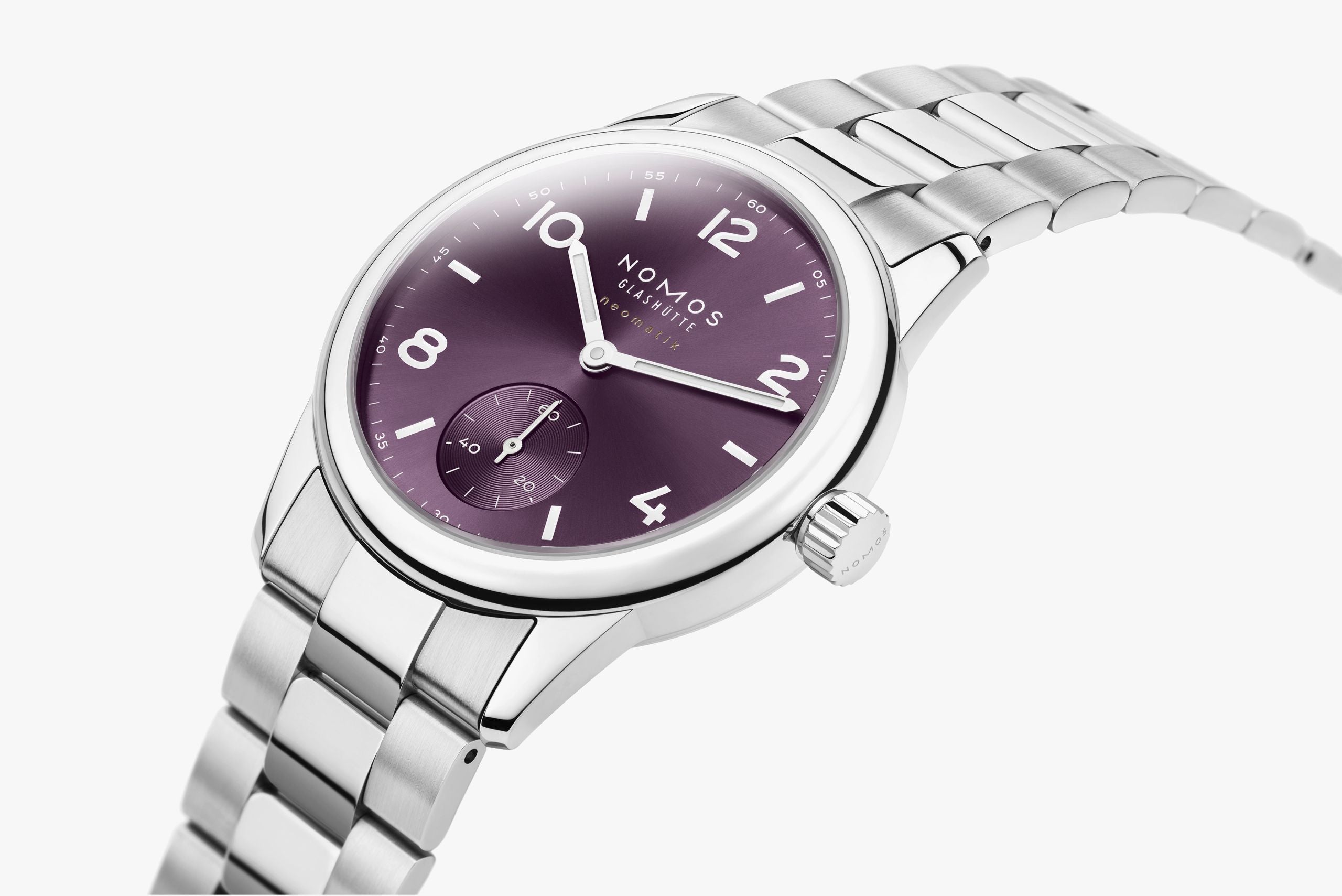 Club Sport neomatik 34 purple NOMOS Glashütte