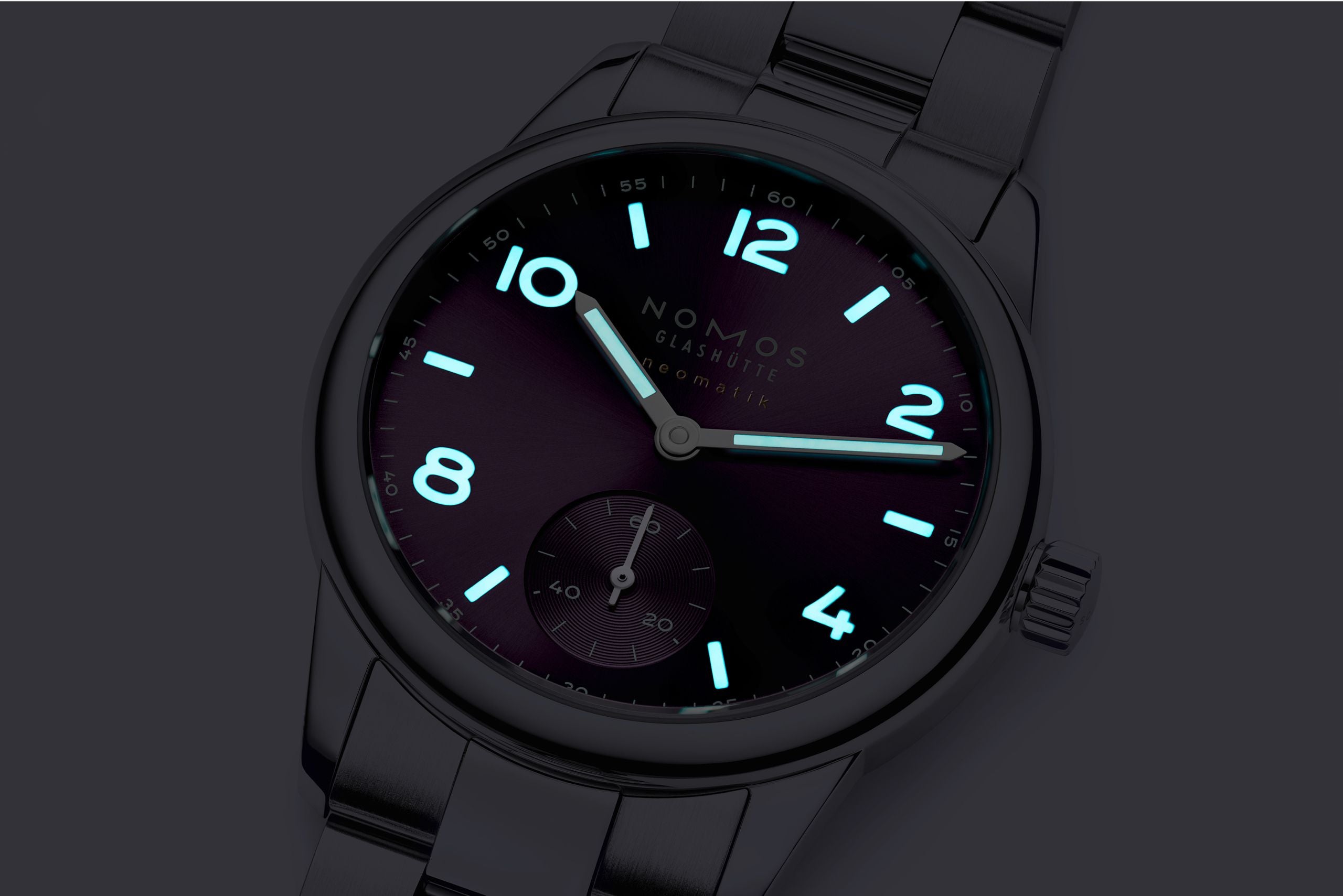 Club Sport neomatik 34 purple NOMOS Glashütte