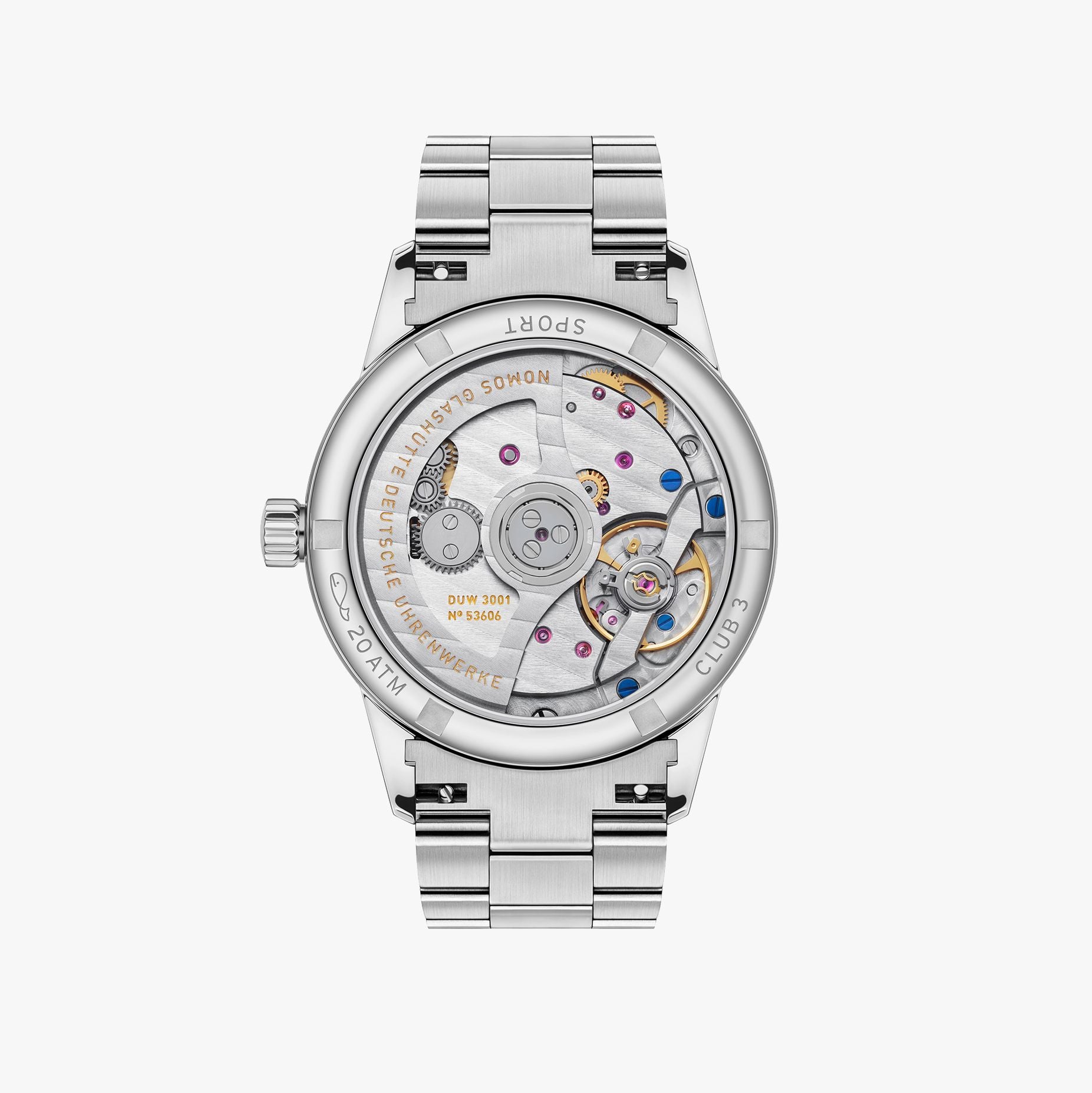 Club Sport neomatik 34 purple NOMOS Glashütte