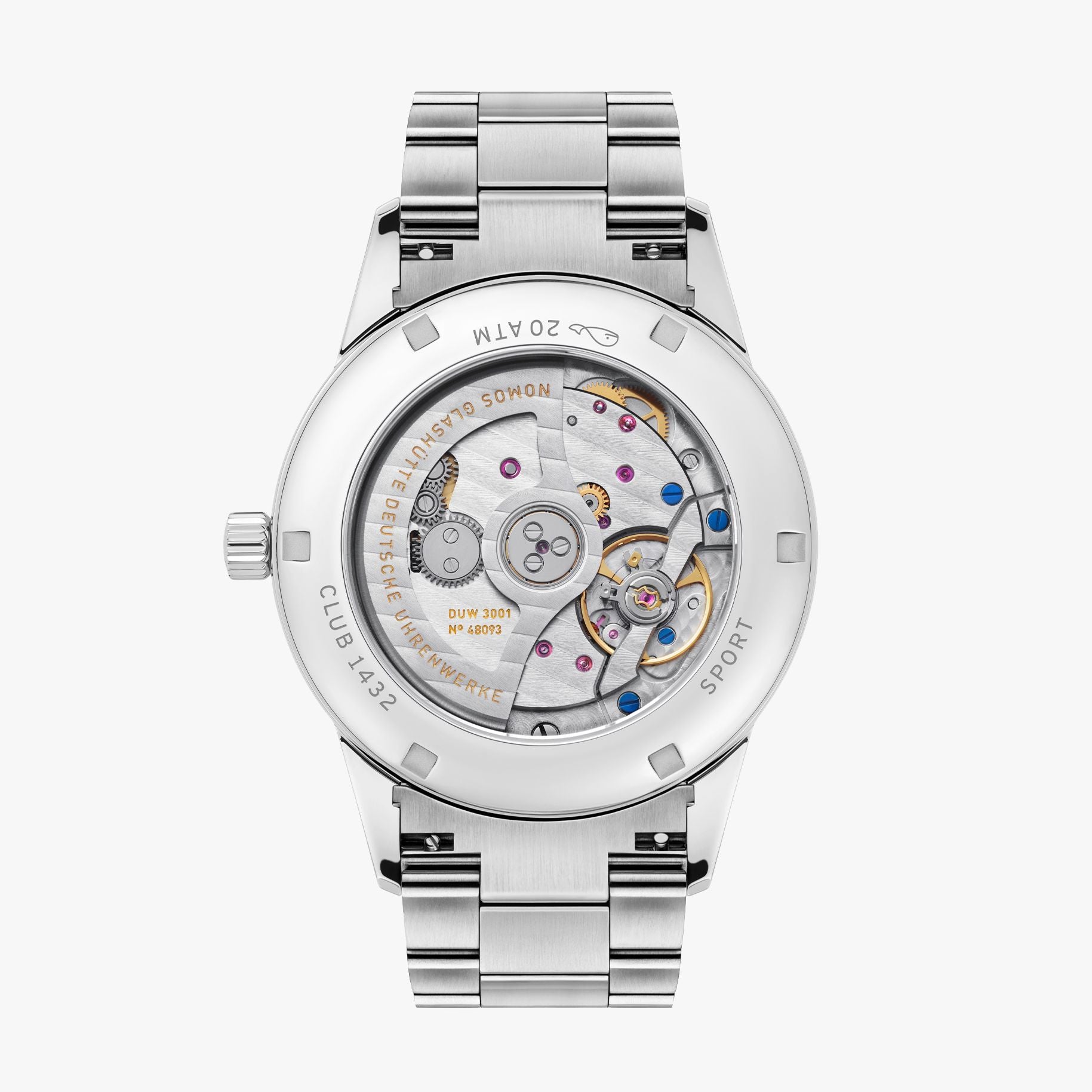 Club Sport neomatik 39 tabac NOMOS Glashütte