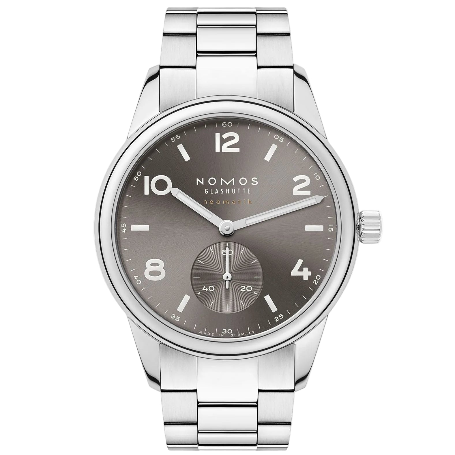 Club Sport neomatik 39 smoke NOMOS Glashütte