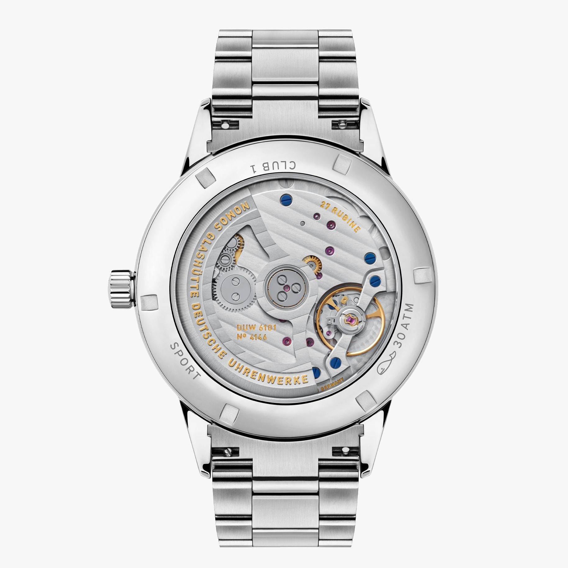 Club Sport neomatik 42 date black NOMOS Glashütte