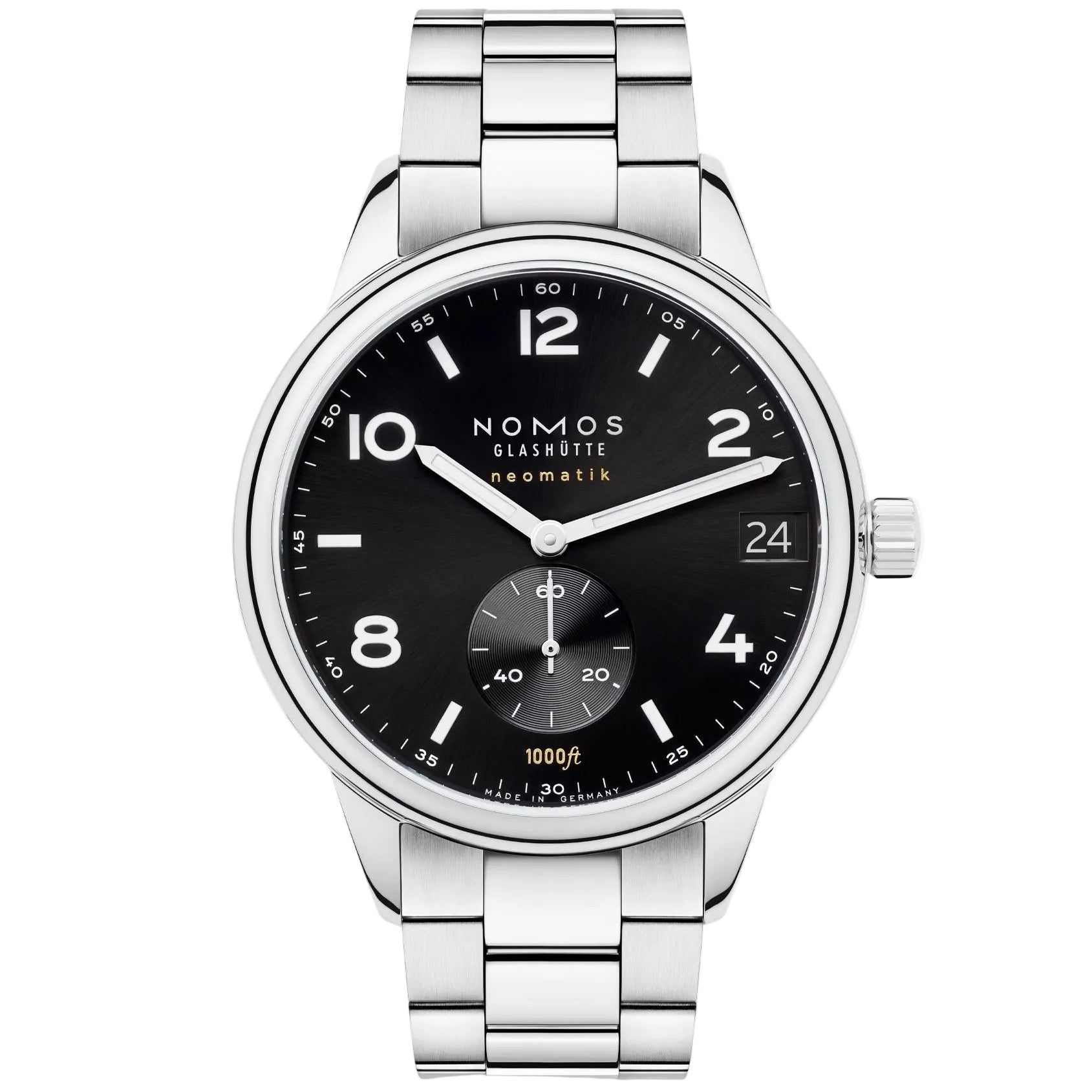 Club Sport neomatik 42 date black NOMOS Glashütte