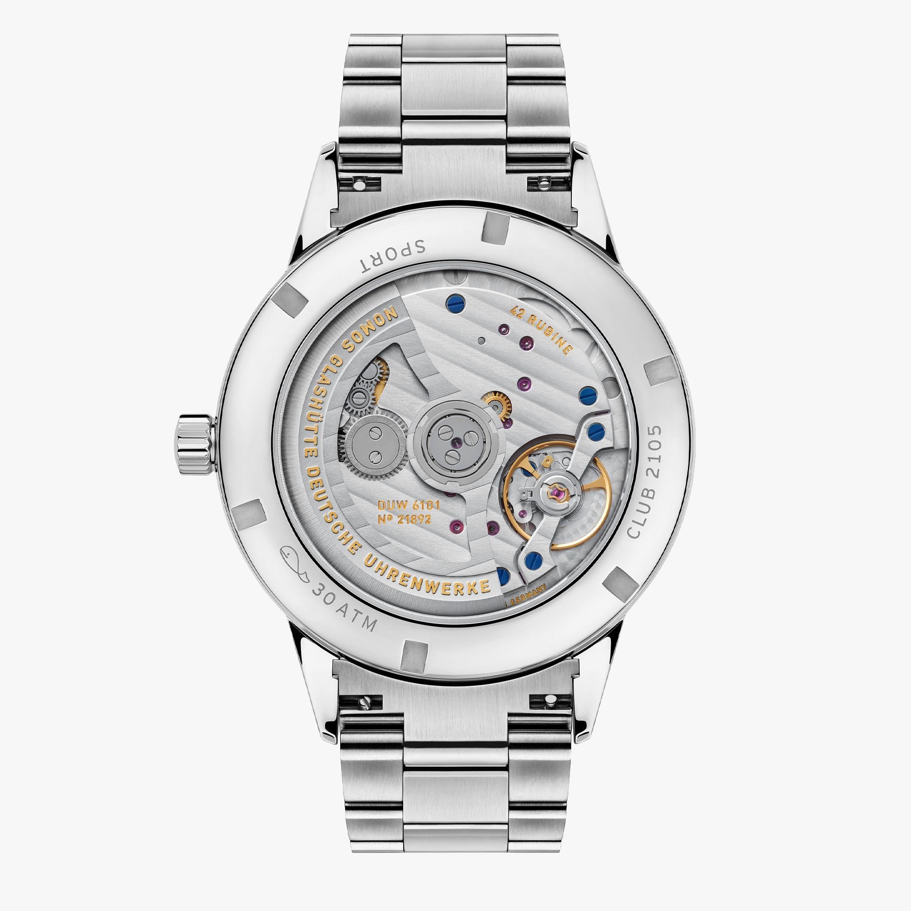 Club Sport neomatik 42 date blue NOMOS Glashütte
