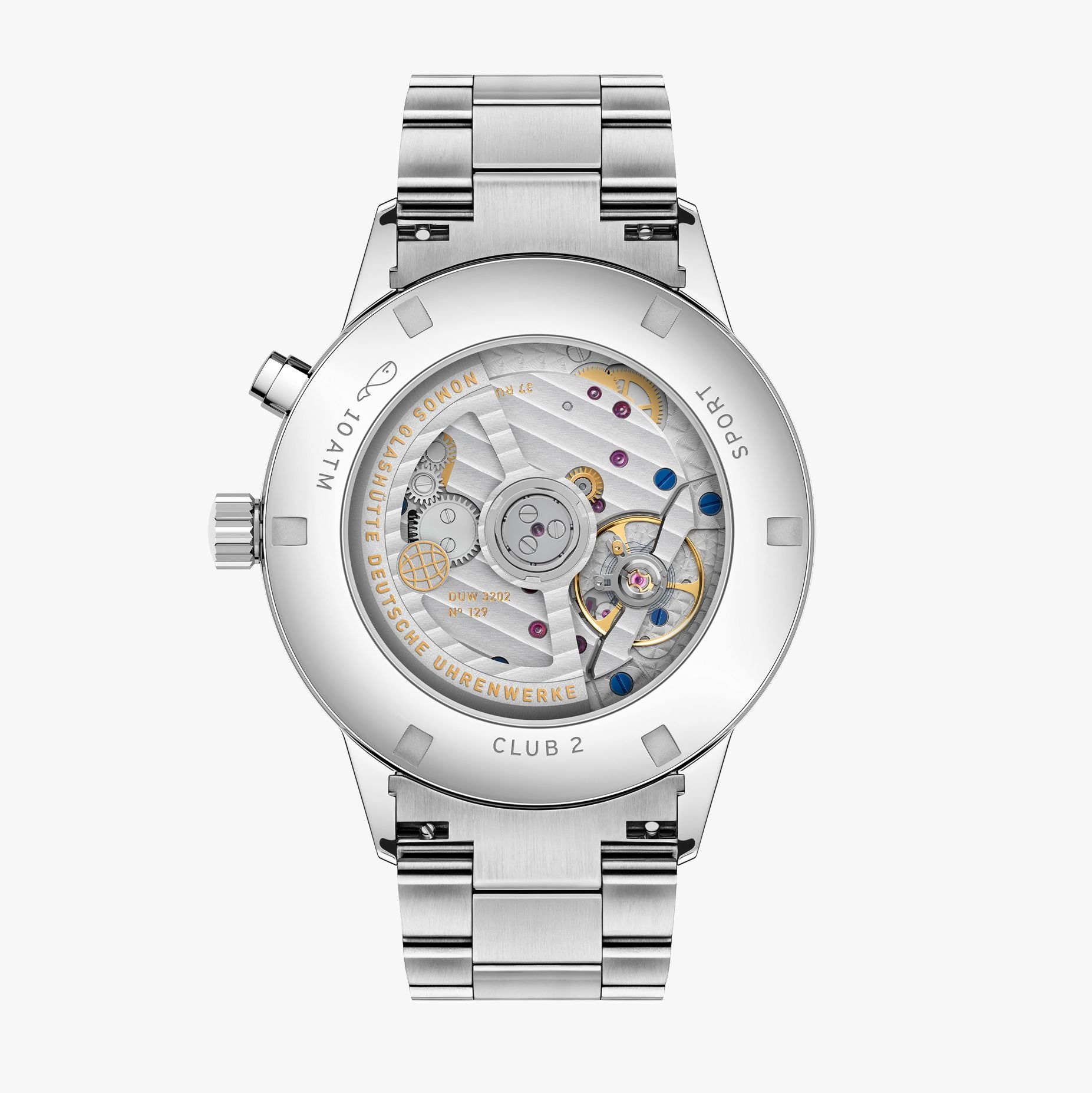 Club Sport neomatik Worldtimer blue NOMOS Glashütte