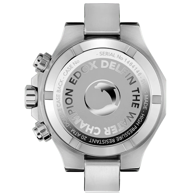 EDOX MEN'S DELFIN THE ORIGINAL CHRONOGRAPH QUARTZ WATCH