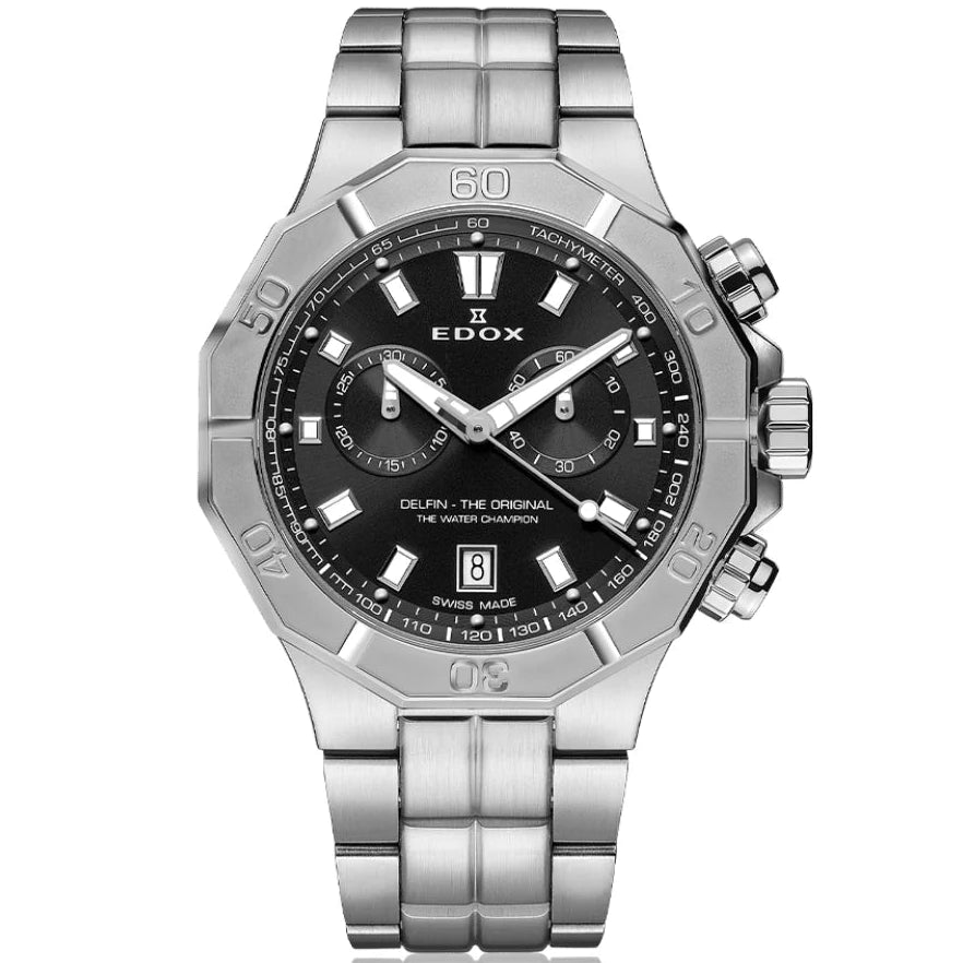 EDOX MEN'S DELFIN THE ORIGINAL CHRONOGRAPH QUARTZ WATCH