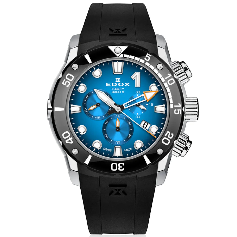 EDOX MEN'S CO-1 CHRONOGRAPH QUARTZ WATCH
