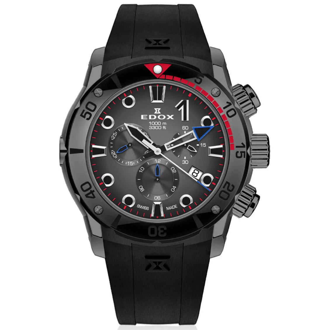 EDOX MEN'S CO-1 CHRONOGRAPH QUARTZ WATCH