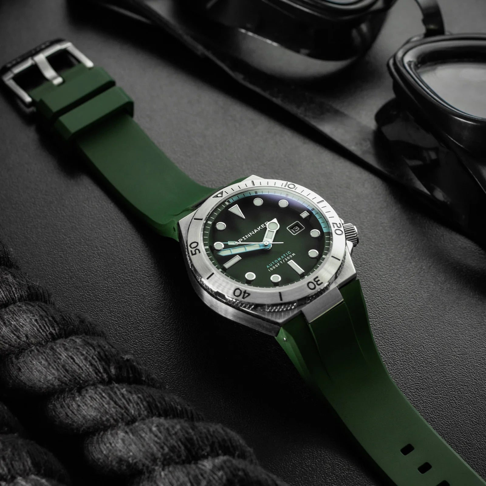 Boettger Automatic Forest Shadow 42mm SP-5083-EE Spinnaker