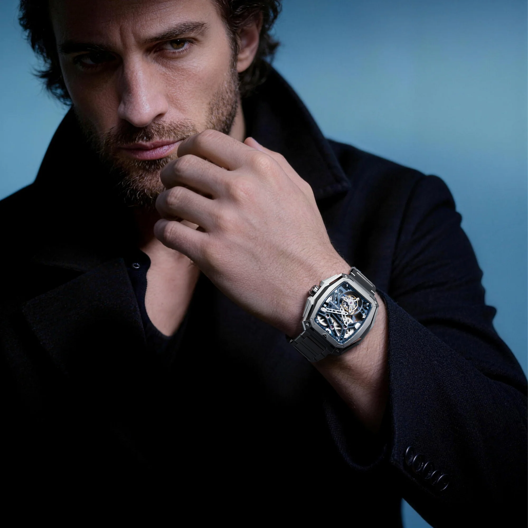 CIGA design ADVANCED SKELETON COMPLICATION WATCH HUNTER · TOURBILLON CIGA design
