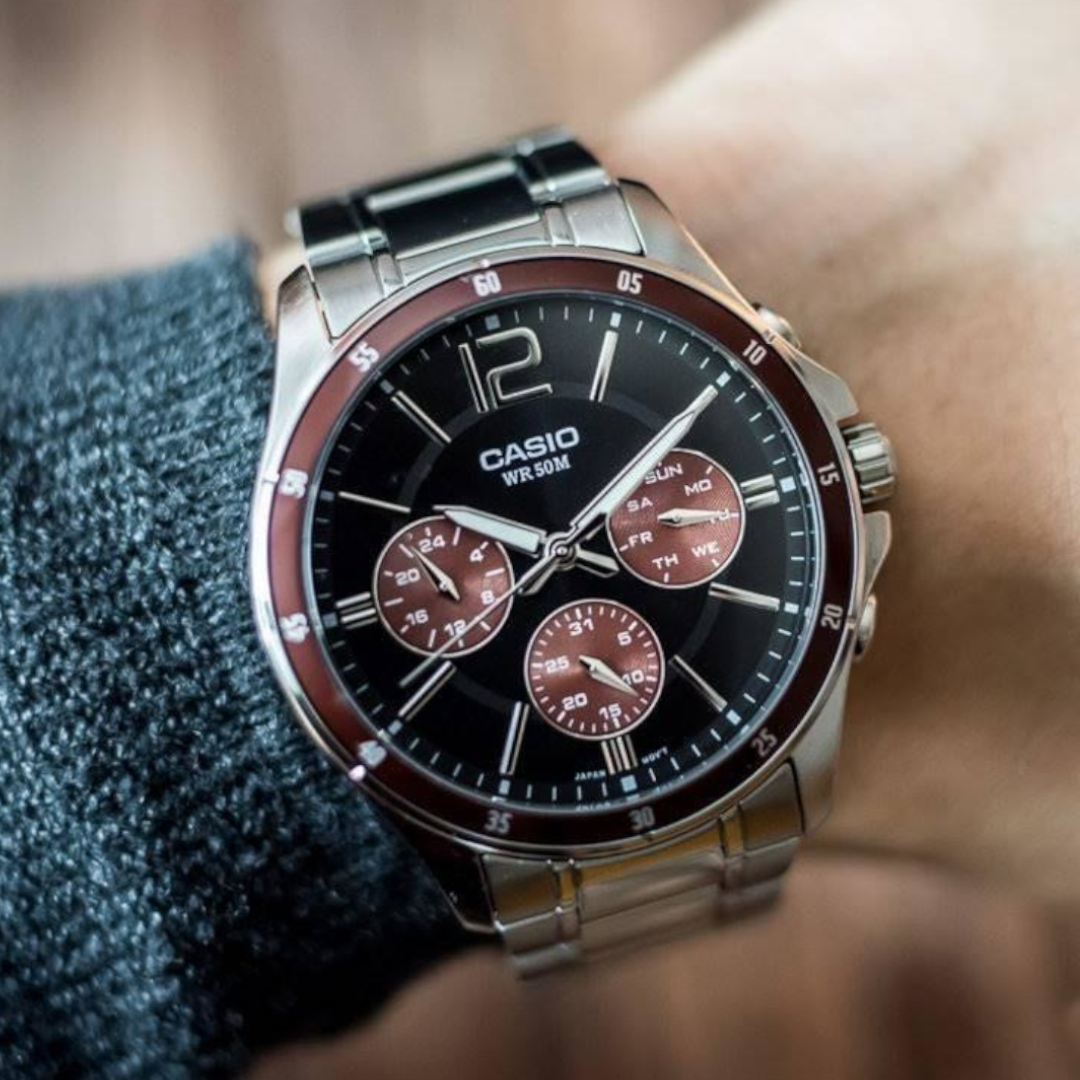 Casio - MTP-1374D-5AVDF - Azzam Watches