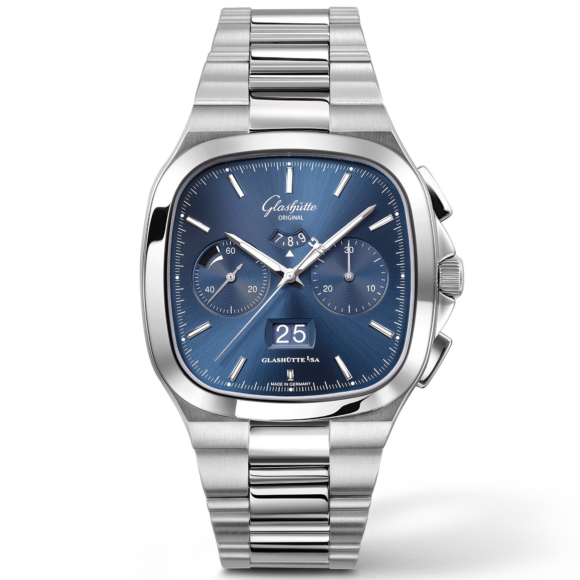 GLASHUTTE ORIGINAL VINTAGE SEVENTIES CHRONOGRAPH PANORAMA DATE