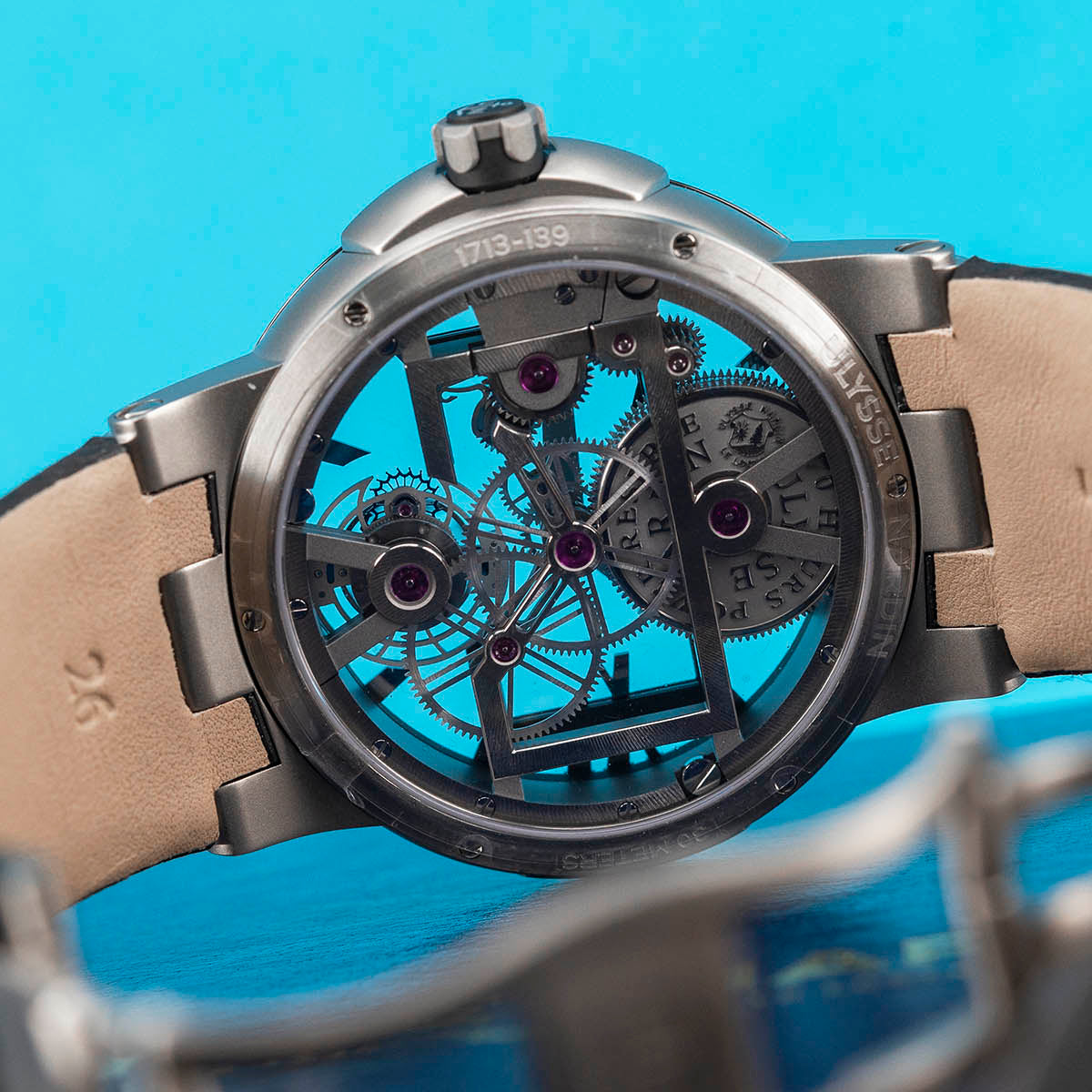 Ulysse Nardin Executive Skeleton 1713-139 Tourbillon 45Mm Men’s Watch