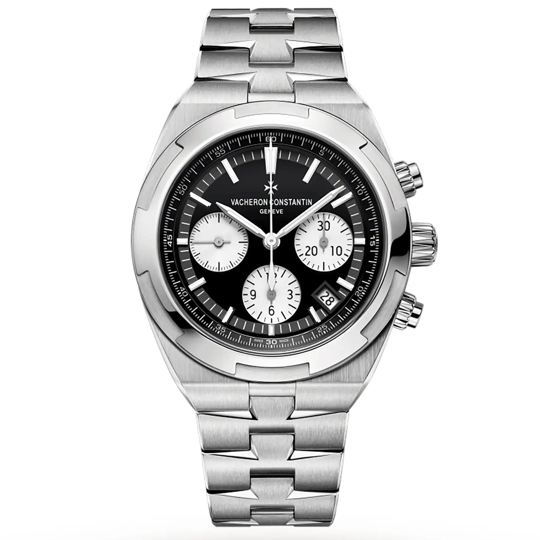 Vacheron Constantin Overseas Chronograph 42.5Mm Black Dial Stainless Steel Men’S Watch 5500V/110A-B481