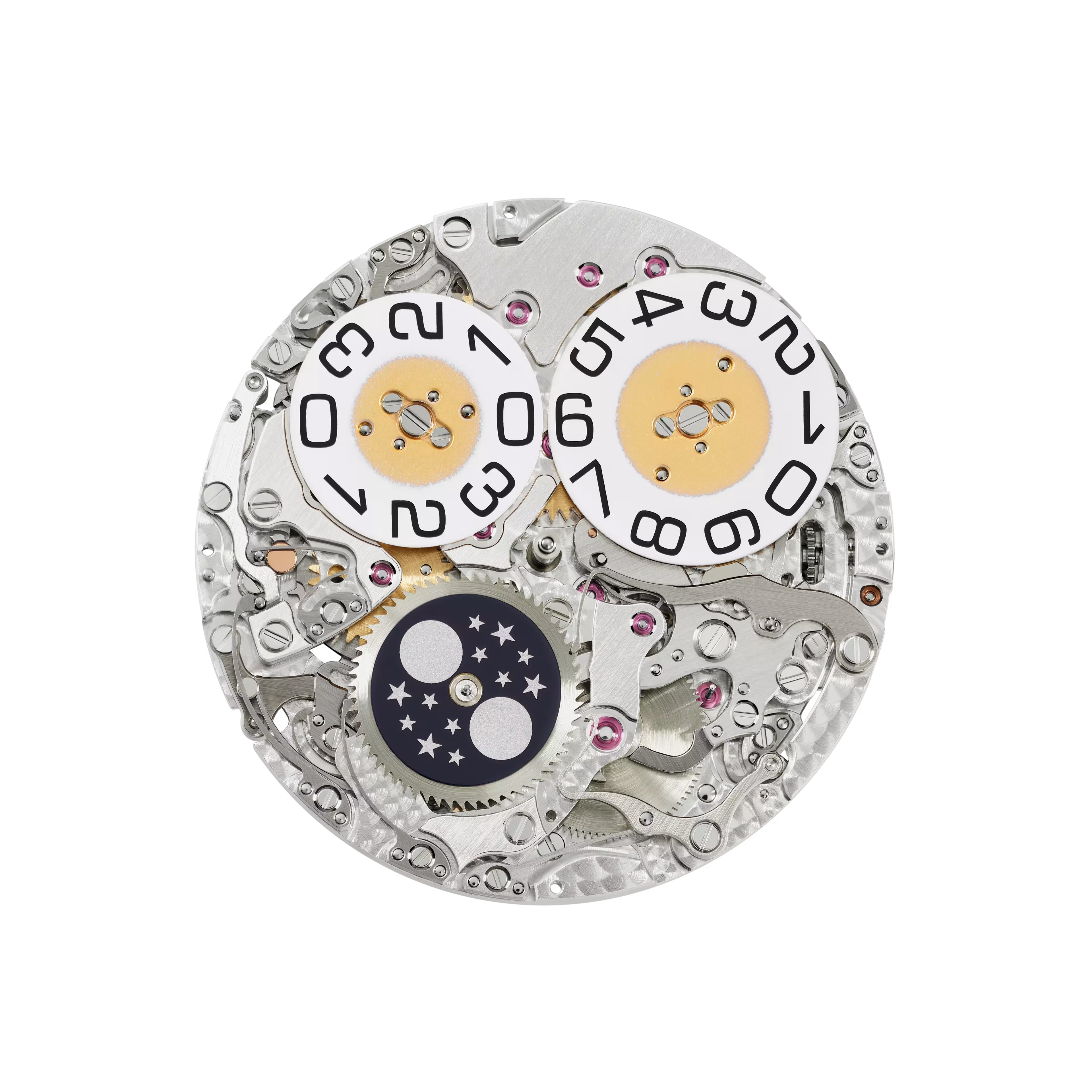 ساعة باتيك فيليب كيوبيتوس 5822P-001 ذاتية التعبئة بمينا أزرق