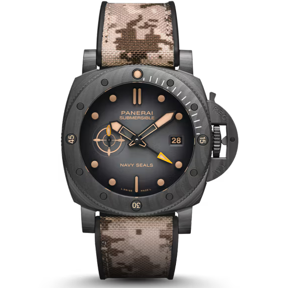 Submersible Navy SEALs GMT 44mm, Carbotech™ PAM01513 Panerai