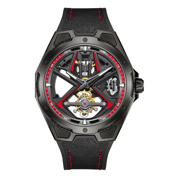 Peacock Top Racing Tourbillon Watch Peacock