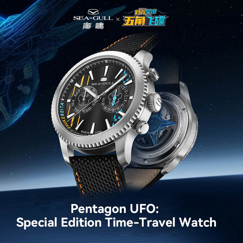 Seagull 43MM Pilot Mechanical