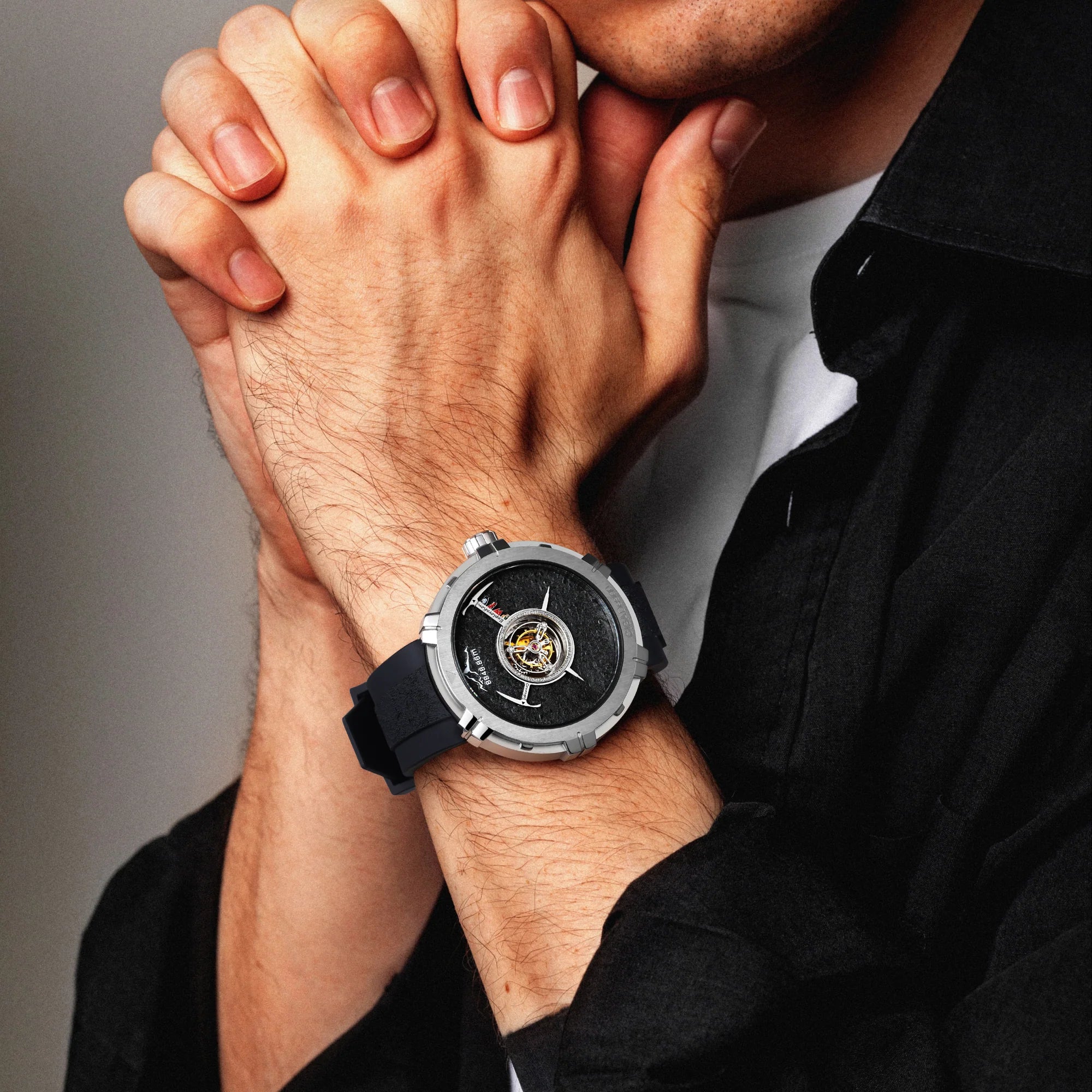 CIGA design CENTRAL TOURBILLON WATCH · EVEREST 70TH ANNIVERSARY EDITION Titanium