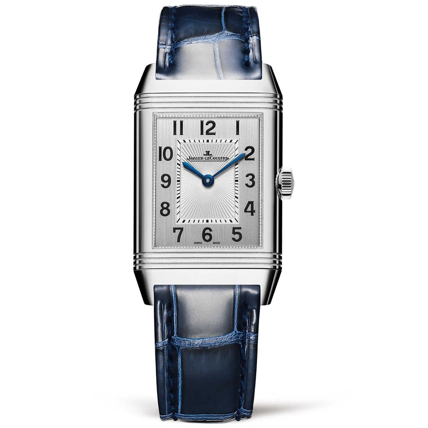 Jaeger Lecoultre Reverso Classic Medium Duetto Stainless Steel Ladies Watch
