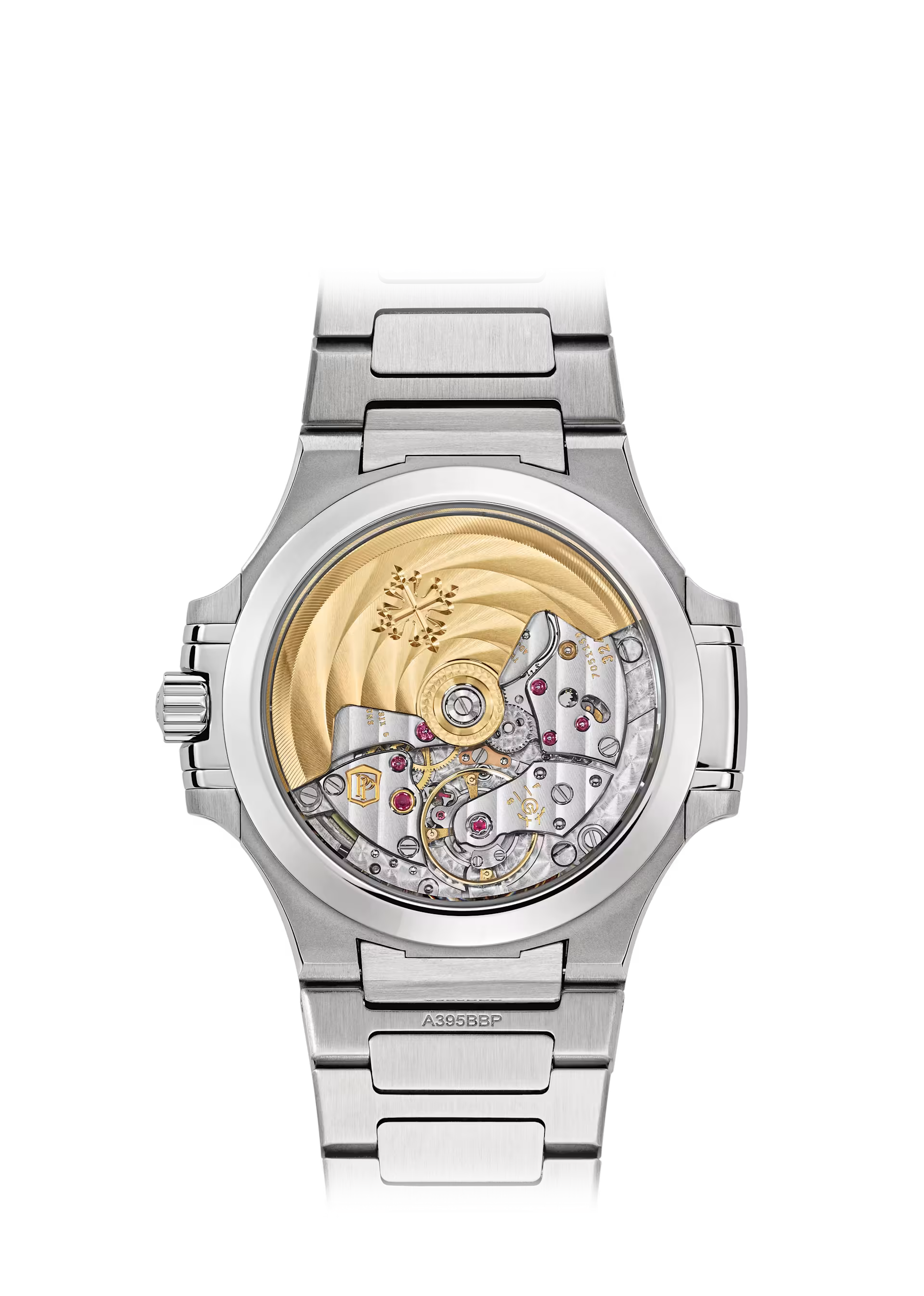 ساعة باتيك فيليب نوتيلوس 7118/1A-001، مينا أزرق أوبالين، مصنوعة من الفولاذ المقاوم للصدأ