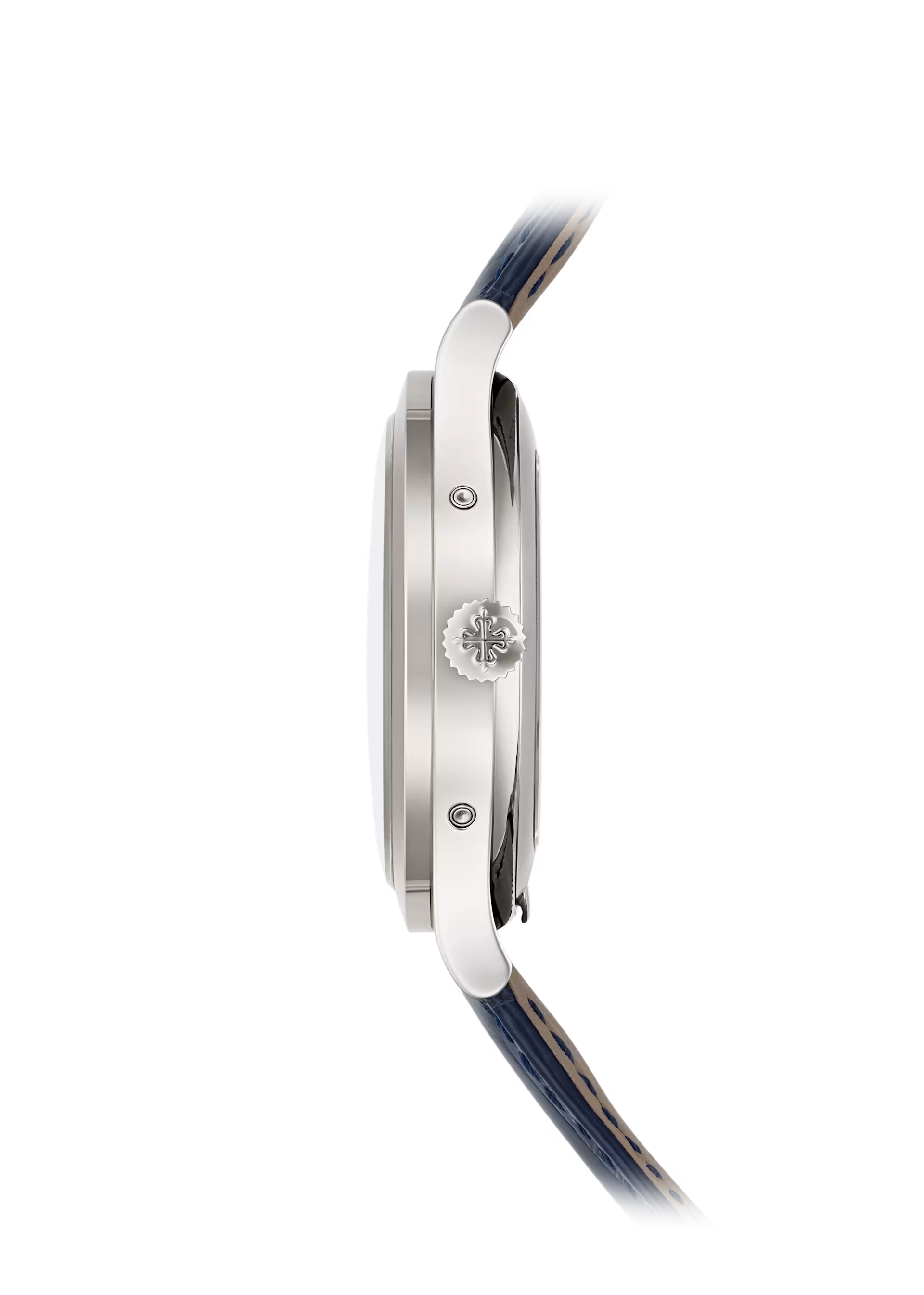 Patek Philippe Complications 5396G-017 Annual Calendar Moonphase 18k White Gold 38.5mm Blue Dial Men’s Watch