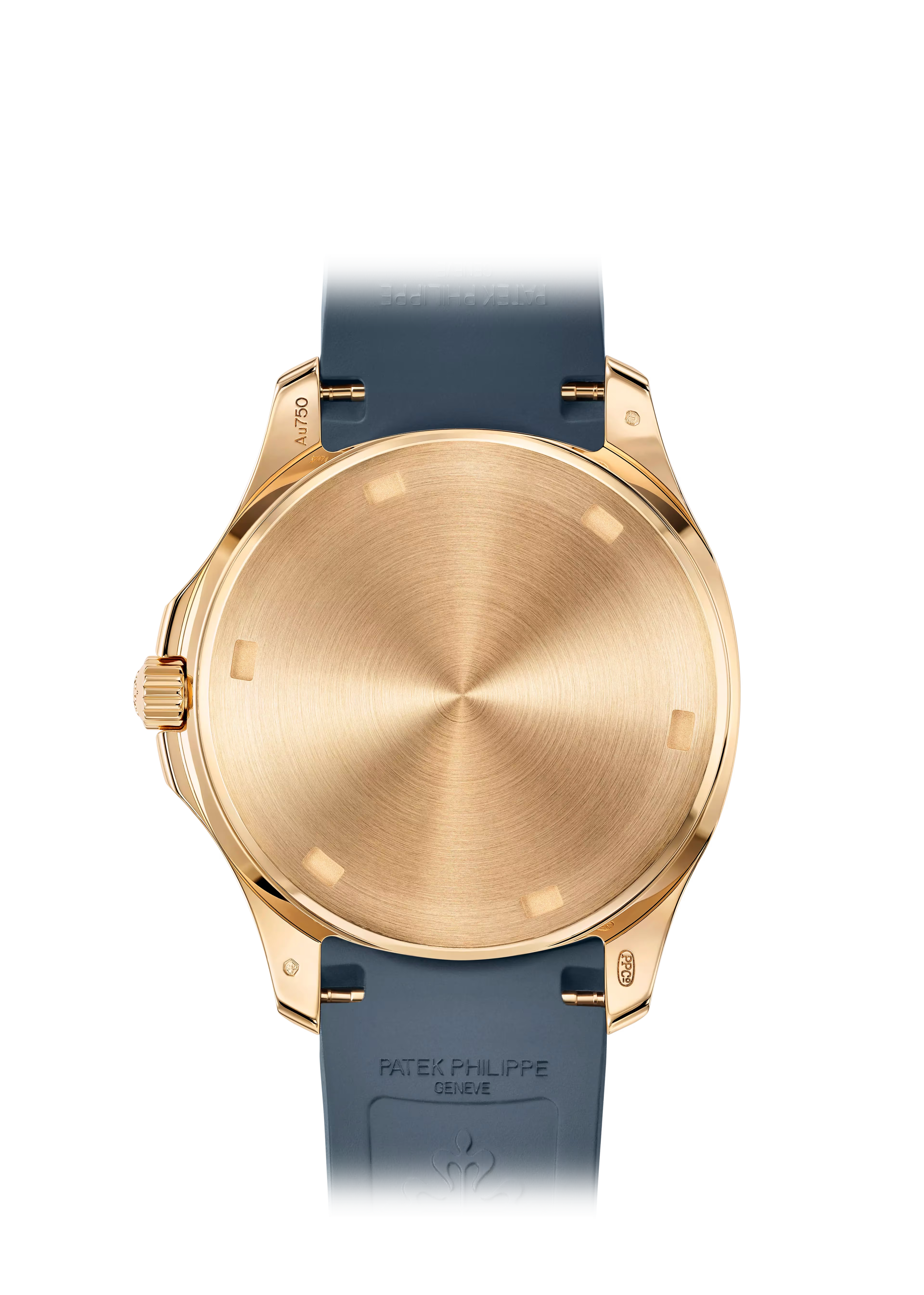 Patek Philippe Aquanaut 5269R-001 Travel Time Quartz Rose Gold 38.8mm Blue Dial Unisex Watch