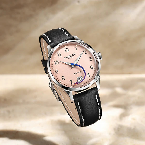 Peacock Perfection Classic 1953 'Aircraft Hand' Vintage Watch Peacock