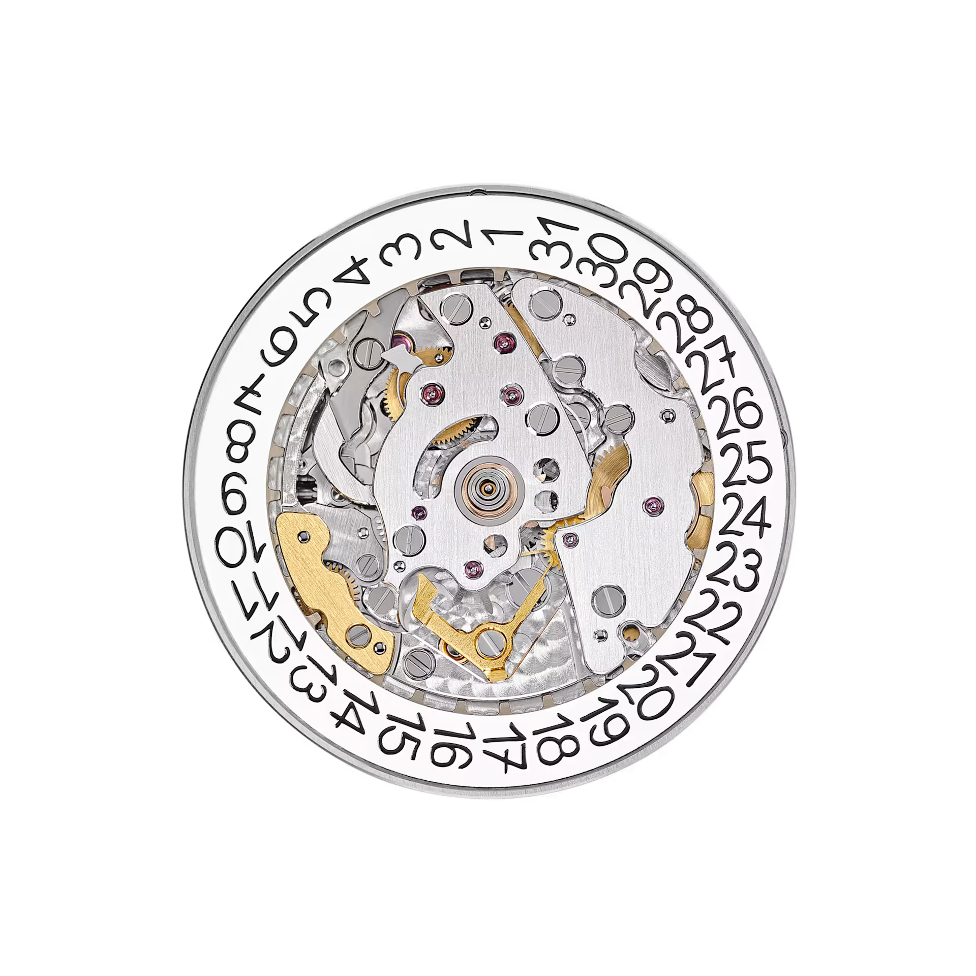 ساعة باتيك فيليب كالاترافا 5212A-001، مينا فضي أوبالين، سوار جلدي، قطر 40 مم، ساعة رجالية