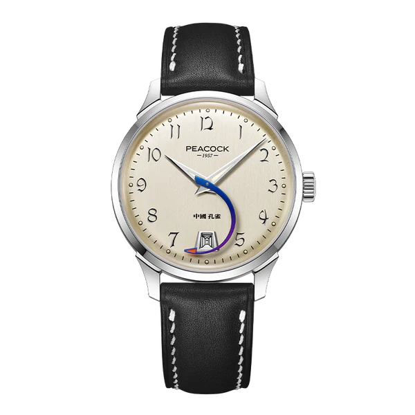 Peacock Perfection Classic 1953 'Aircraft Hand' Vintage Watch Peacock