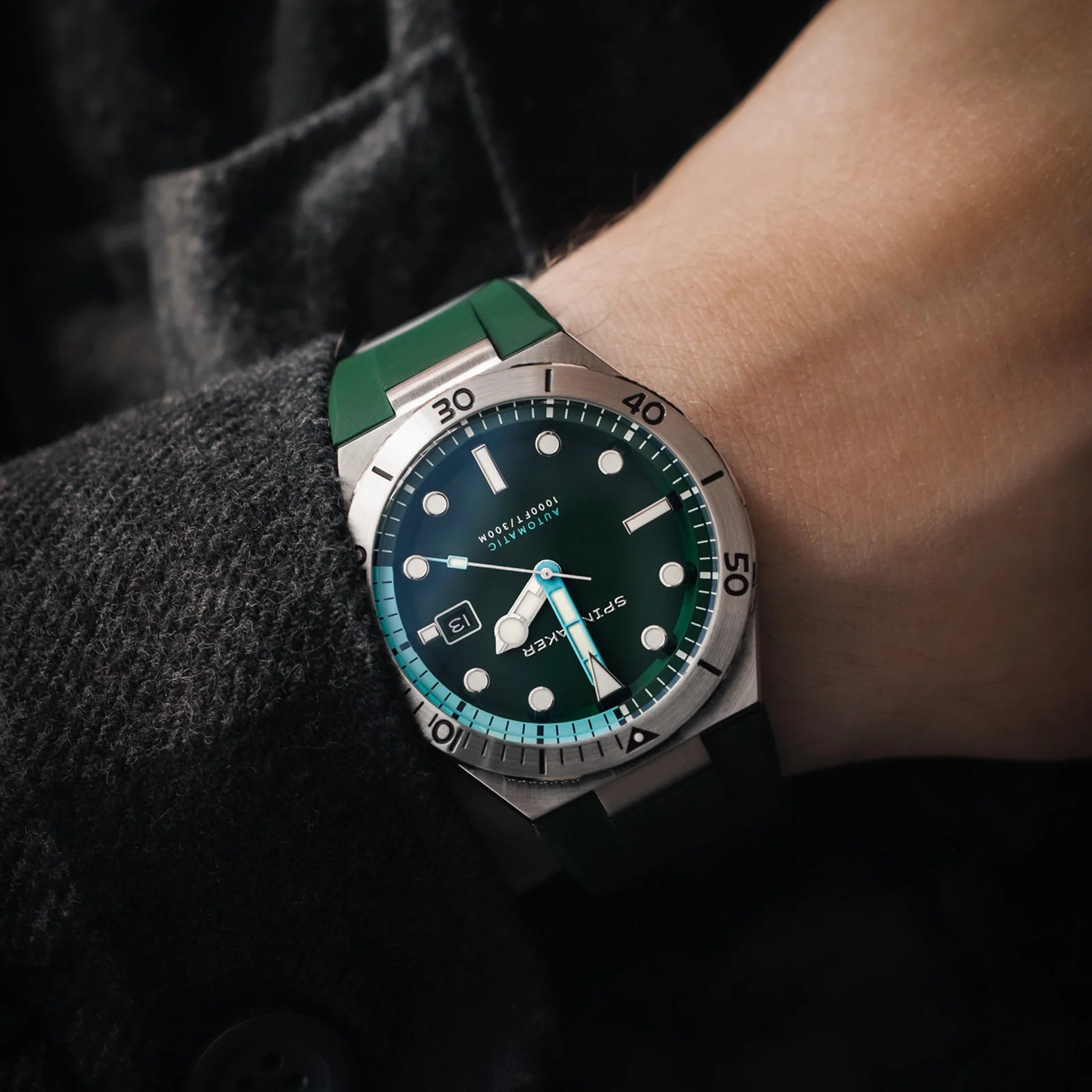 Boettger Automatic Forest Shadow 42mm SP-5083-EE Spinnaker