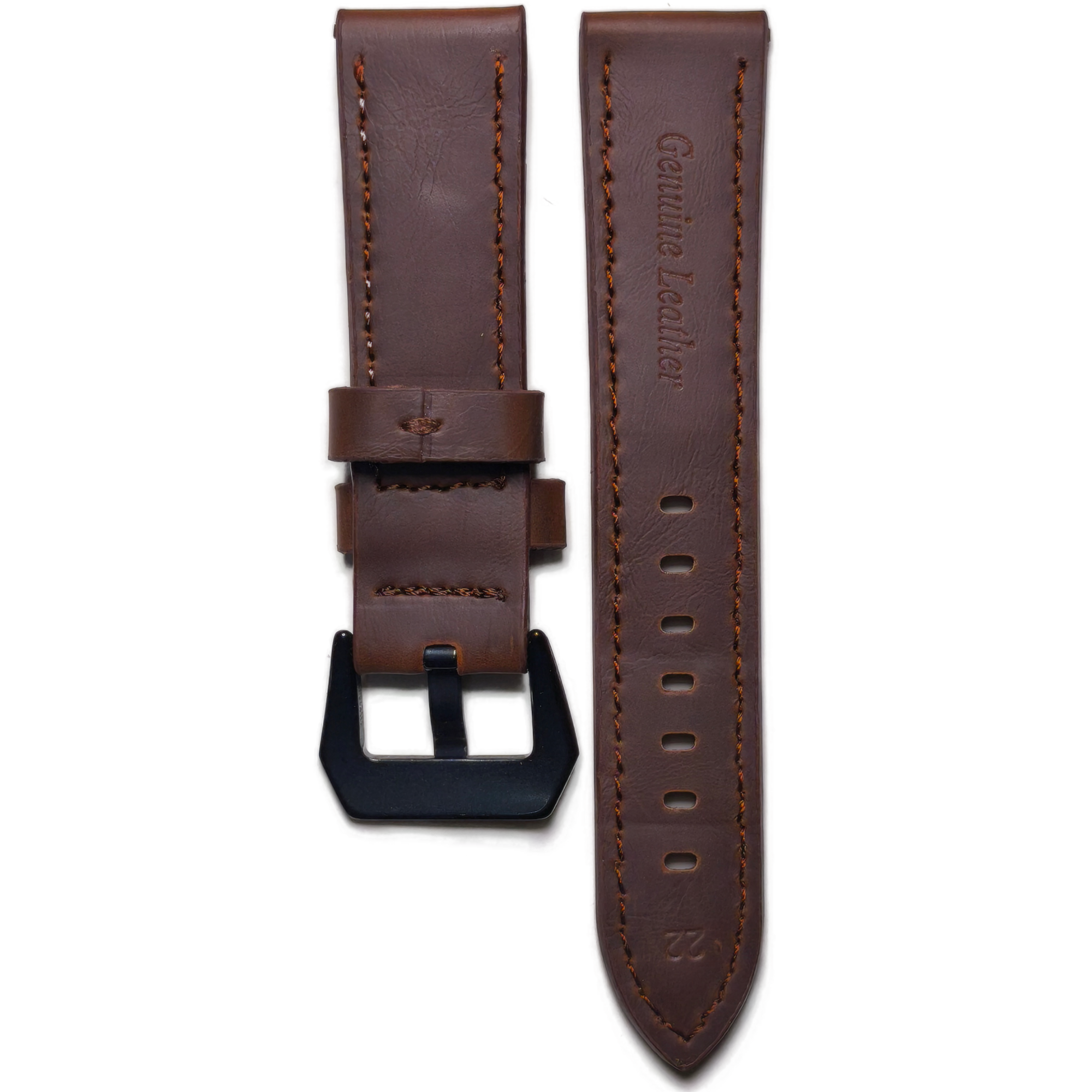 Hightone Leather Bold Brown Band 22mm