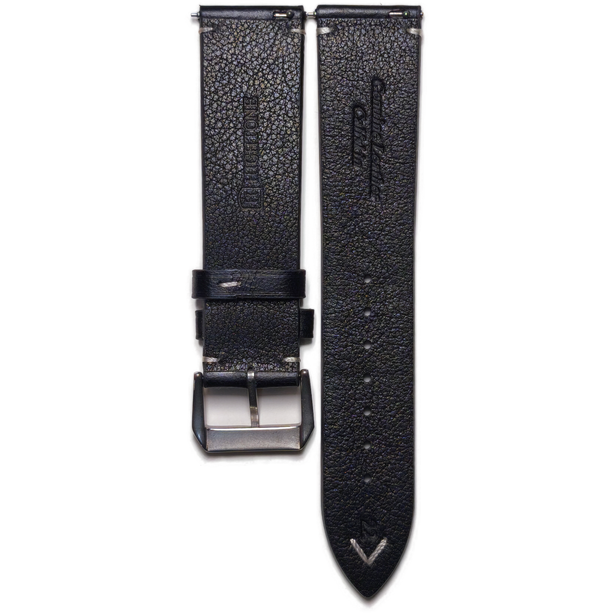 Hightone Leather Black Band 22mm