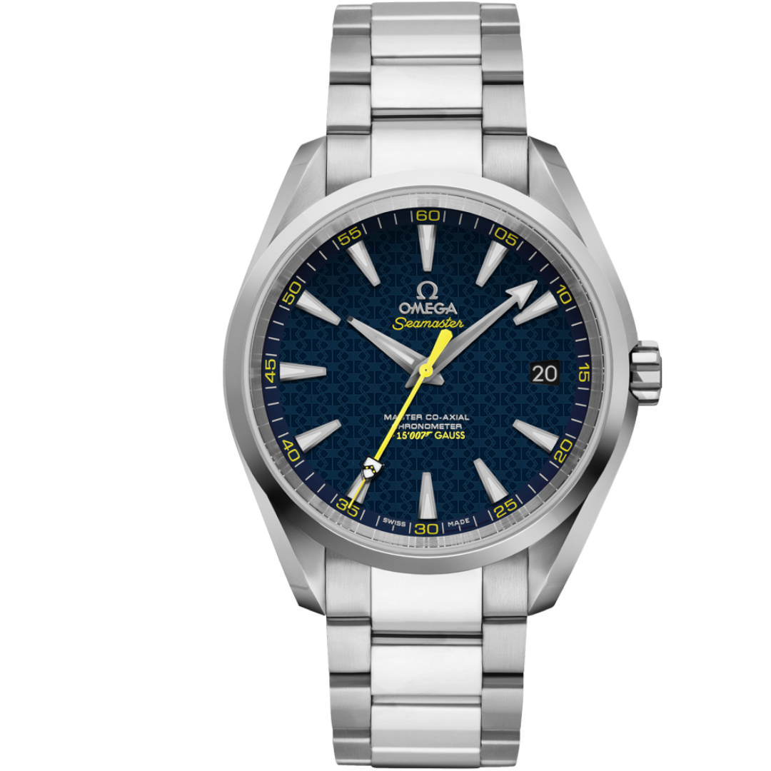 Omega Seamaster Aqua Terra – James Bond – Unworn – Limited Edition Spectre – Full Set - Azzam Watches