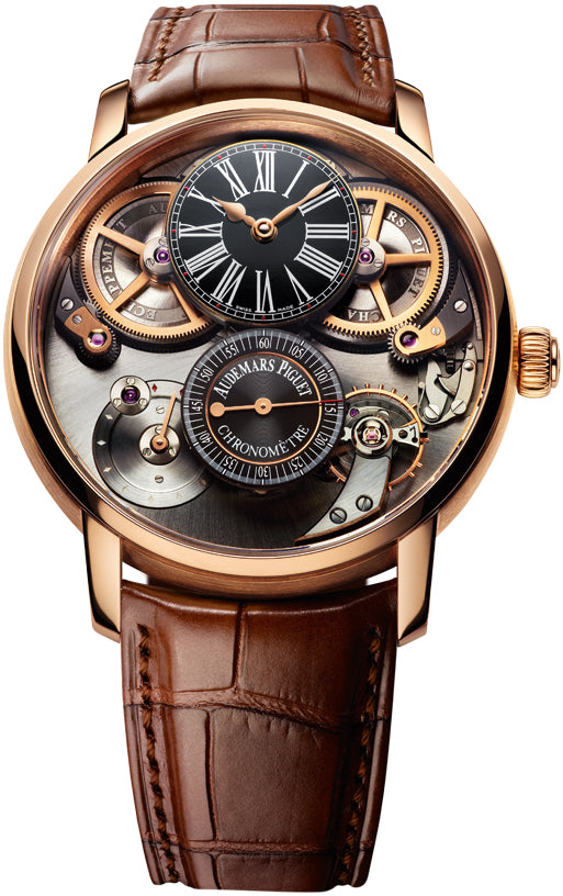 Audemars Piguet Chronometer Escapement 26153OR.OO.D088CR.01 18Kt Rose Gold 46mm Men’s Watch