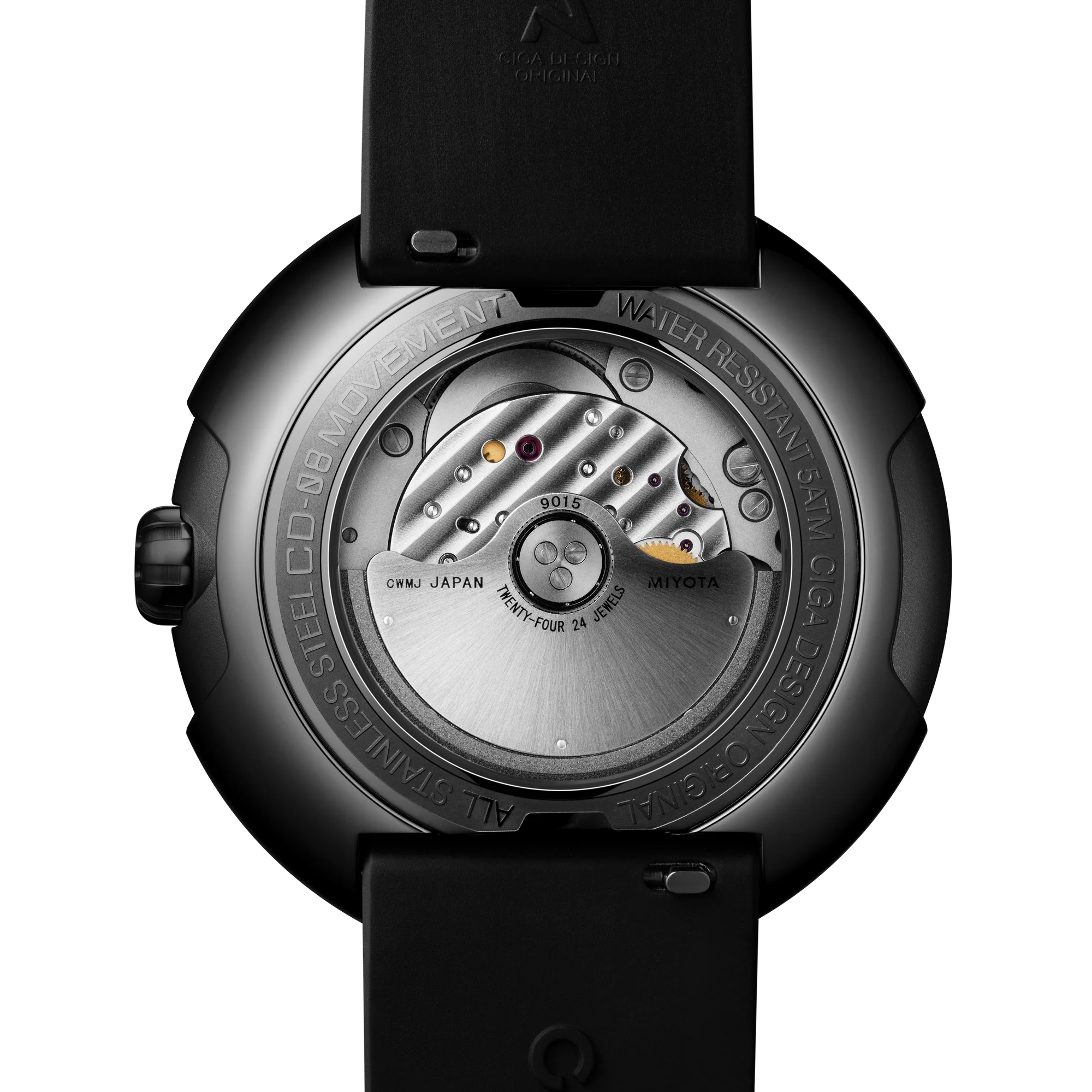 CIGA design AUTOMATIC WANDERING HOUR WATCH · TIME CIPHER CIGA design