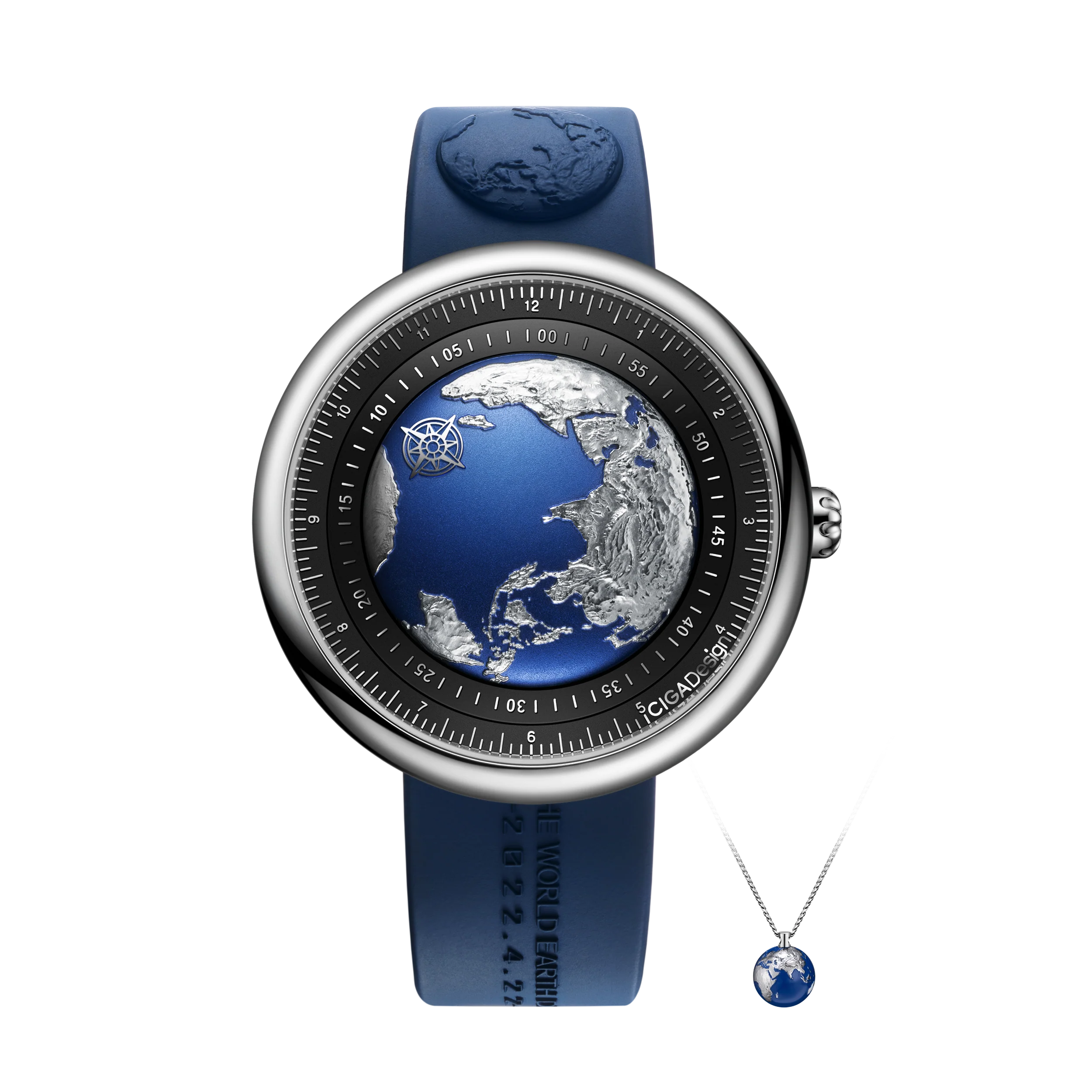 CIGA design MECHANICAL WATCH BLUE PLANET Earthday Edition 46mm