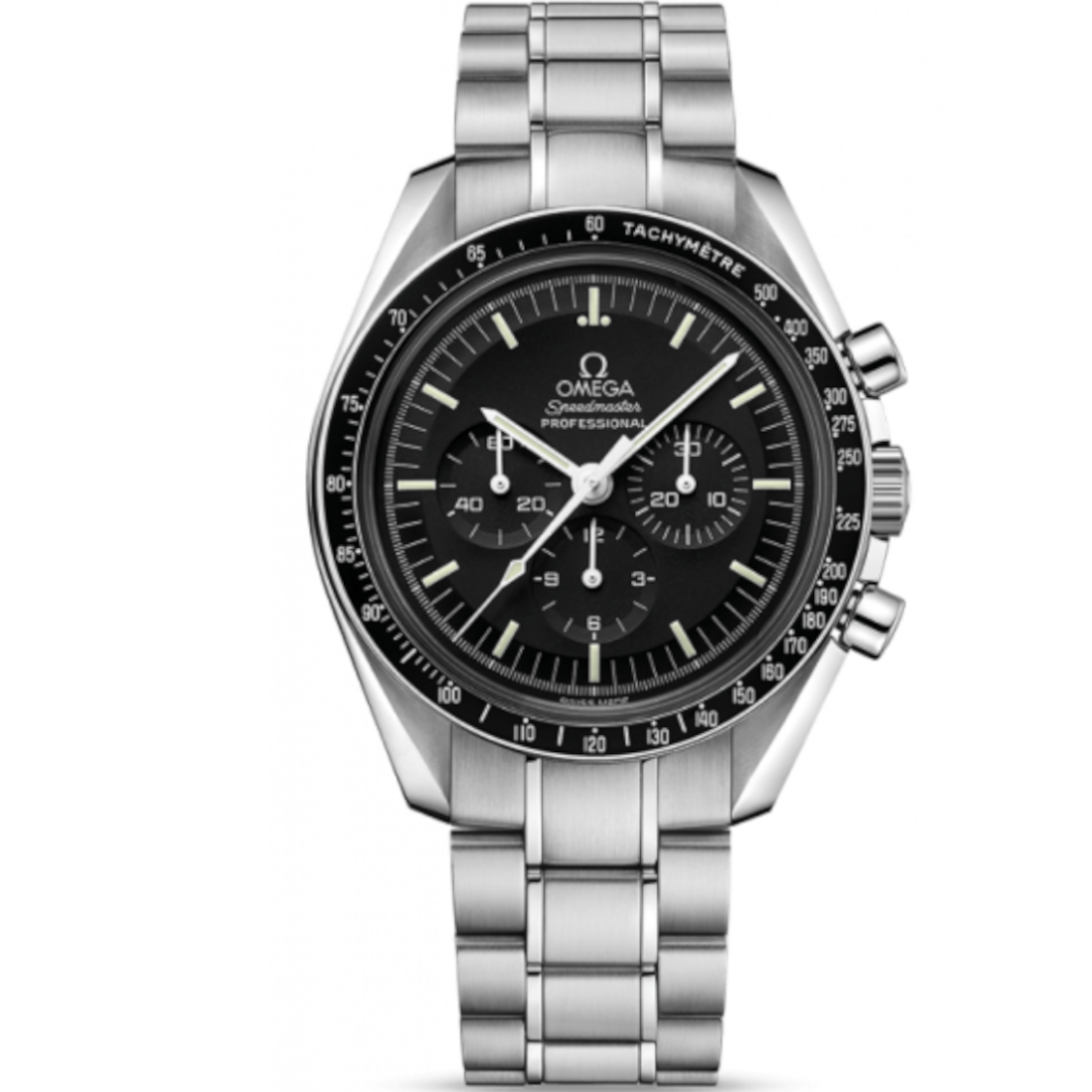 Omega Speedmaster Professional Moon Watch – Hesalite – Unworn – Full Set – 1861 Caliber - Azzam Watches