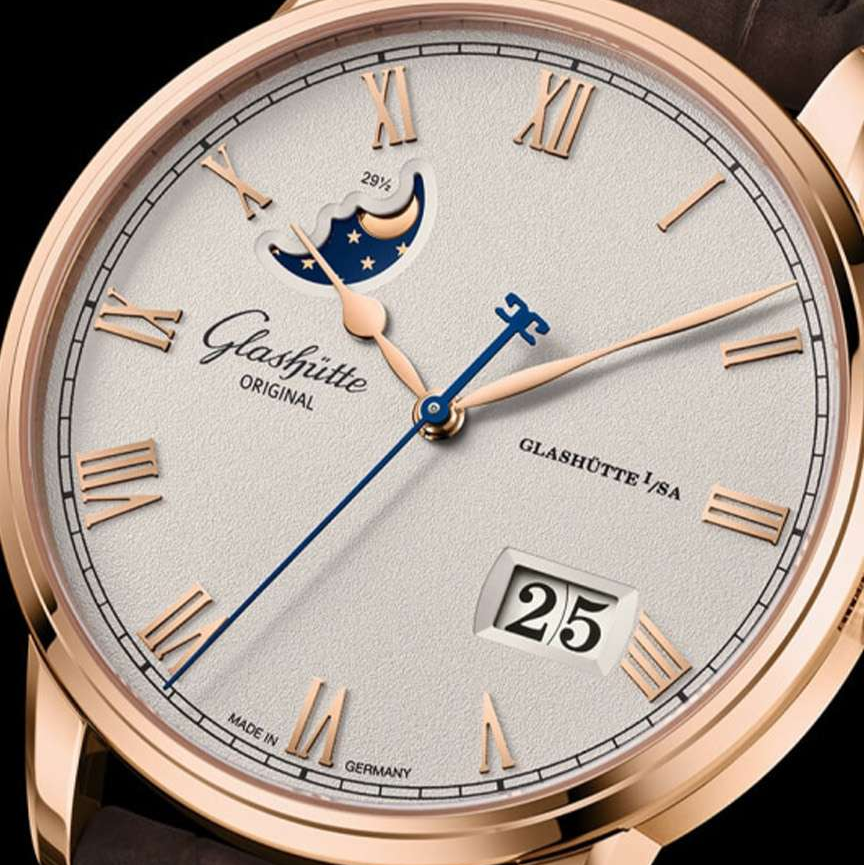 GLASHUTTE ORIGINAL SENATOR SENATOR EXCELLENCE PANORAMA DATE MOON PHASE