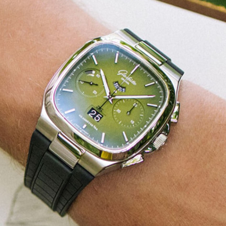 GLASHUTTE ORIGINAL VINTAGE SEVENTIES CHRONOGRAPH PANORAMA DATE