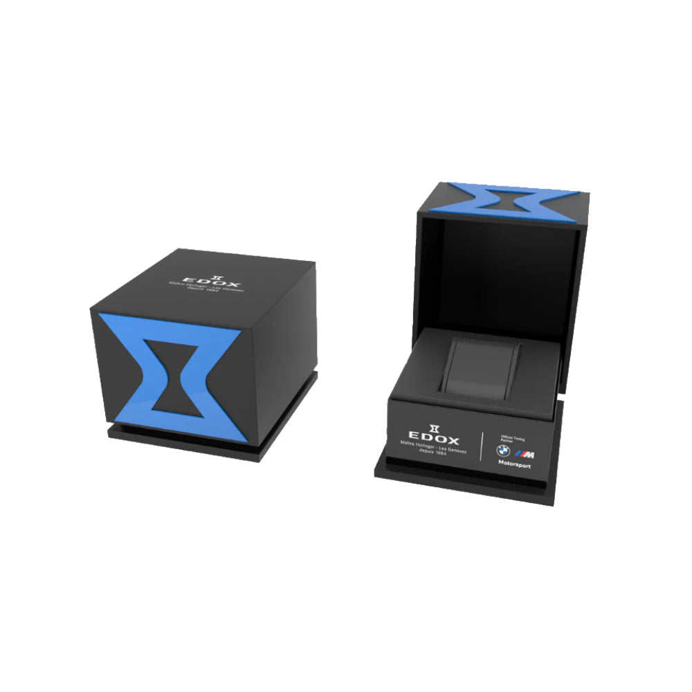 EDOX MEN'S CHRONORALLY LIMITED EDITION BMW CHRONOGRAPH WATCH