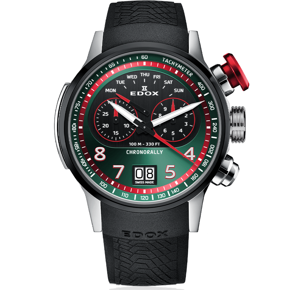 EDOX MEN'S CHRONORALLY CHRONOGRAPH 48 WATCH