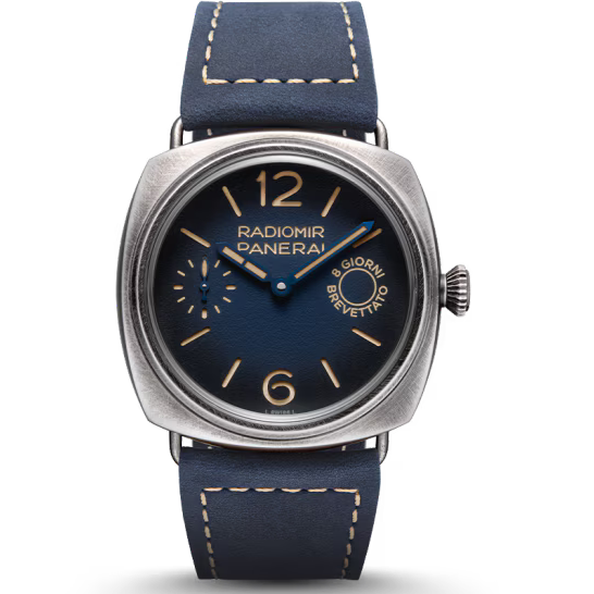 Radiomir 8 Giorni 45mm, Steel with PVD coating PAM01348