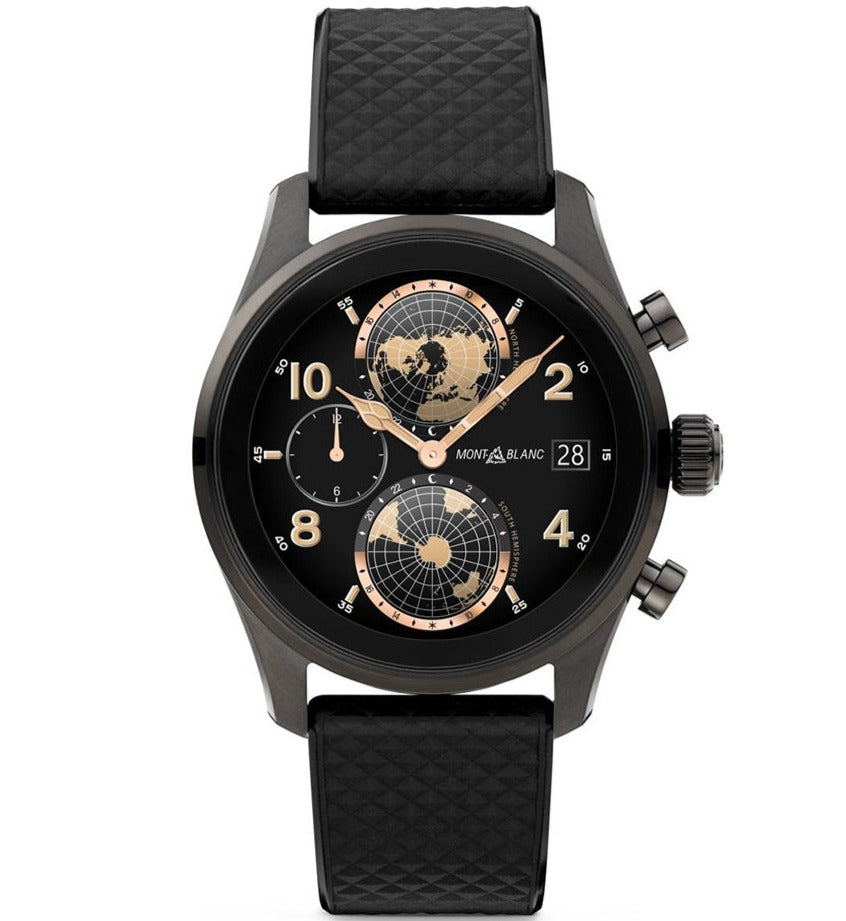 Montblanc Summit Smartwatch Black Titanium Summit 129267
