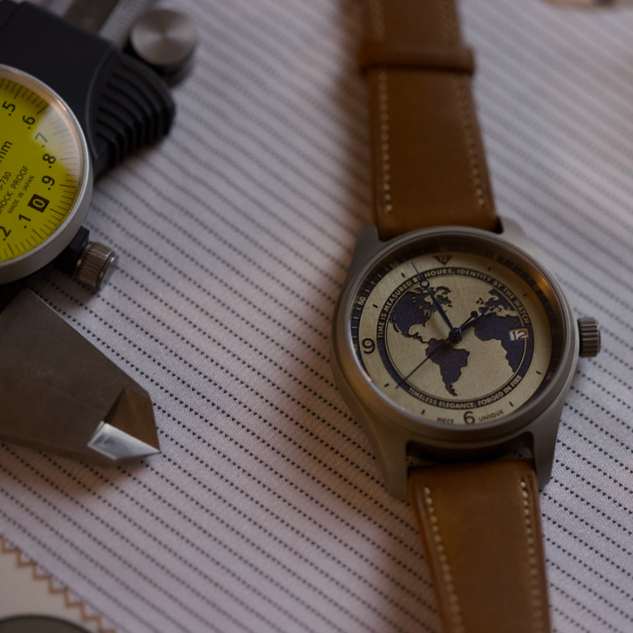 The Global Identity GMT: 1-of-1 Titanium Edition Horologist