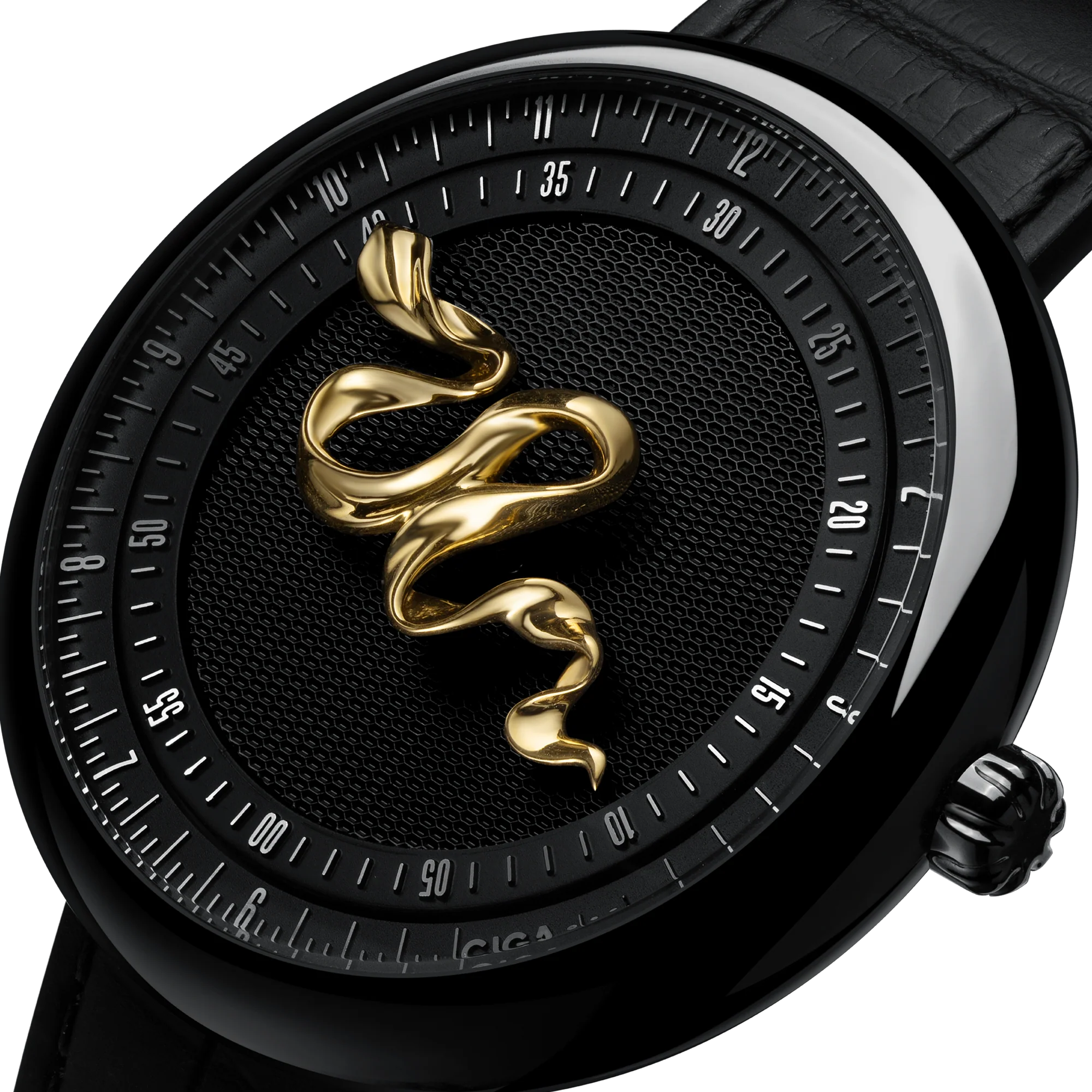 CIGA design MECHANICAL WATCH LEGEND OF SERPENT 18k Gold Edition